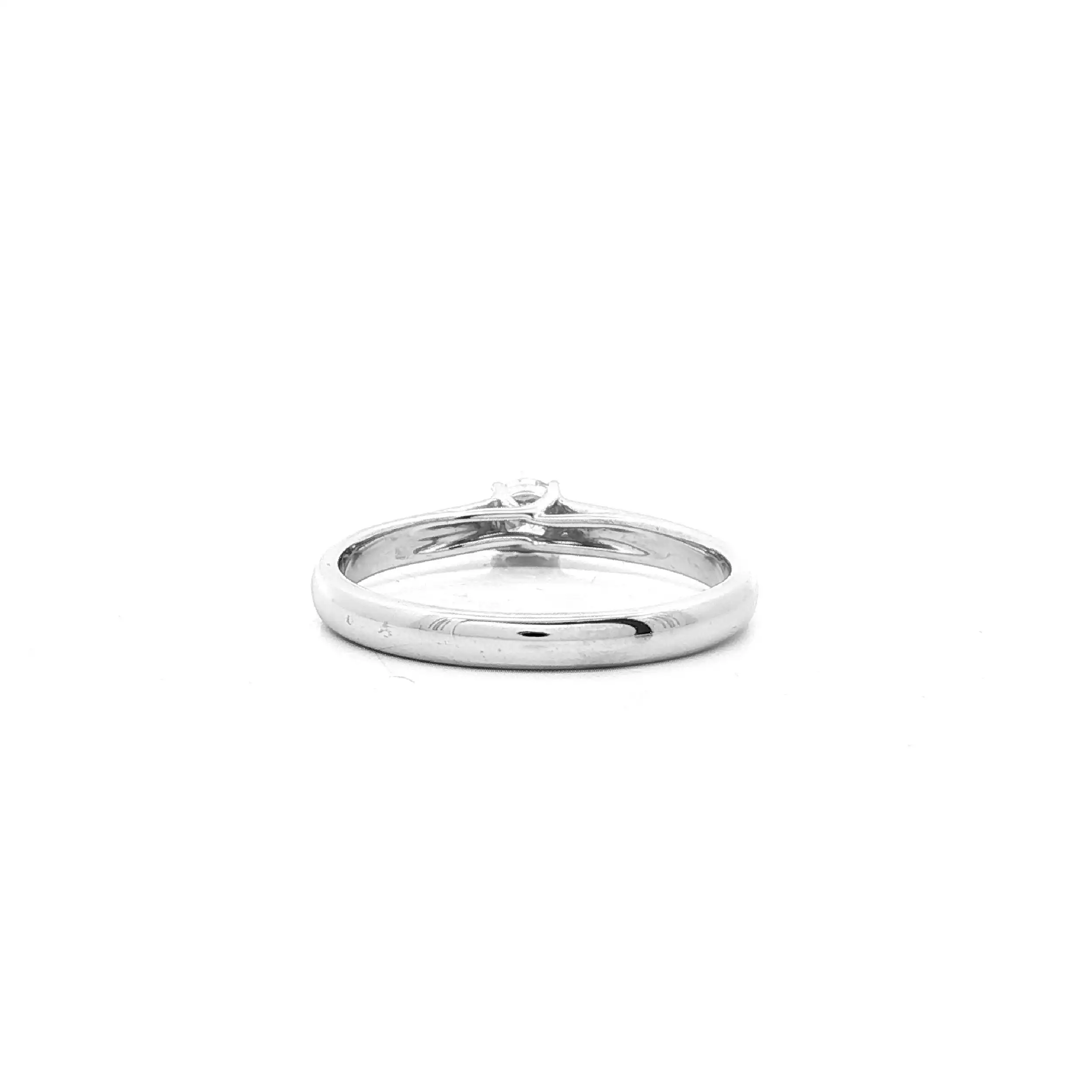 Solitärring Weißgold mit Brillant Solitärring Weißgold mit Brillant