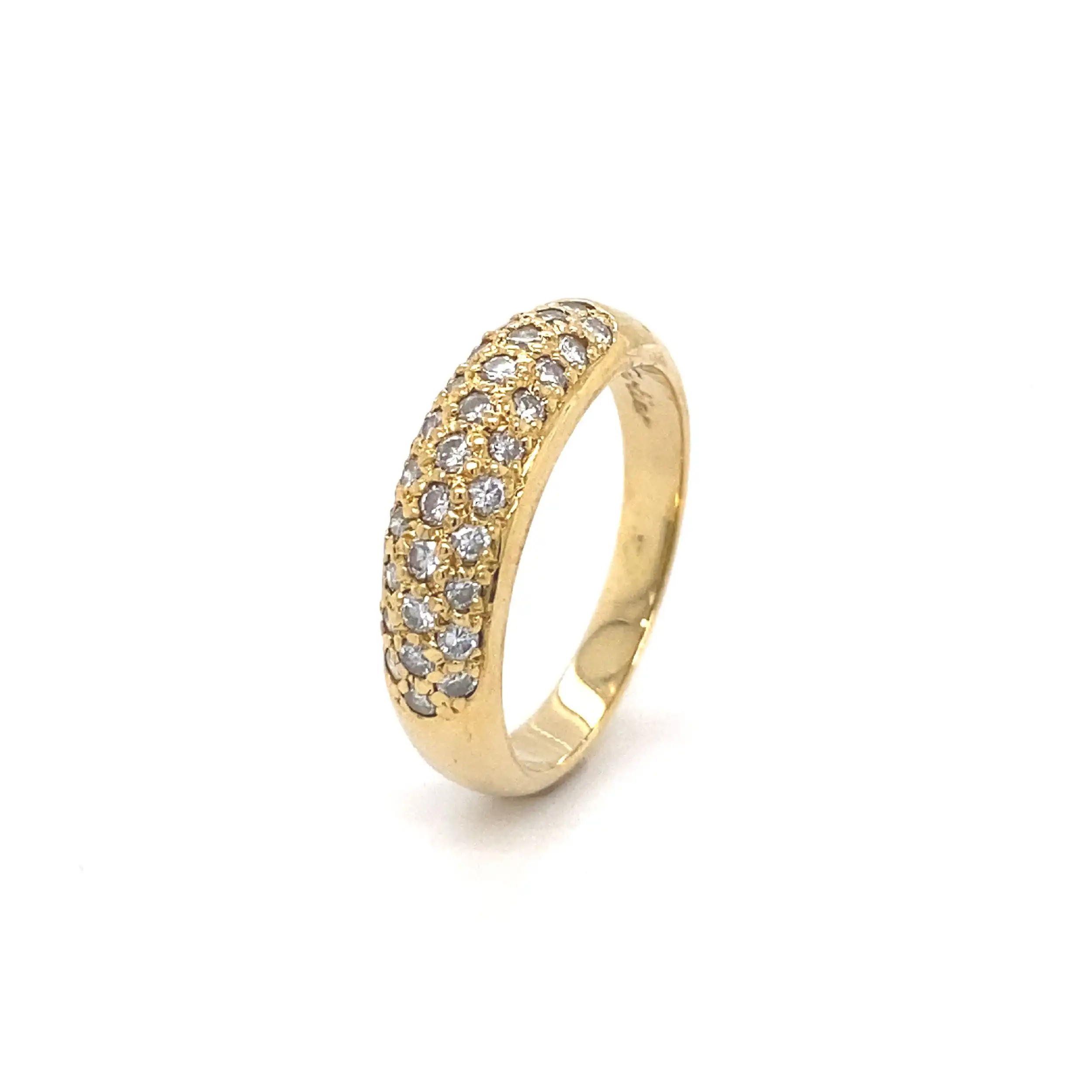 Ring Gelbgold mit Brillanten