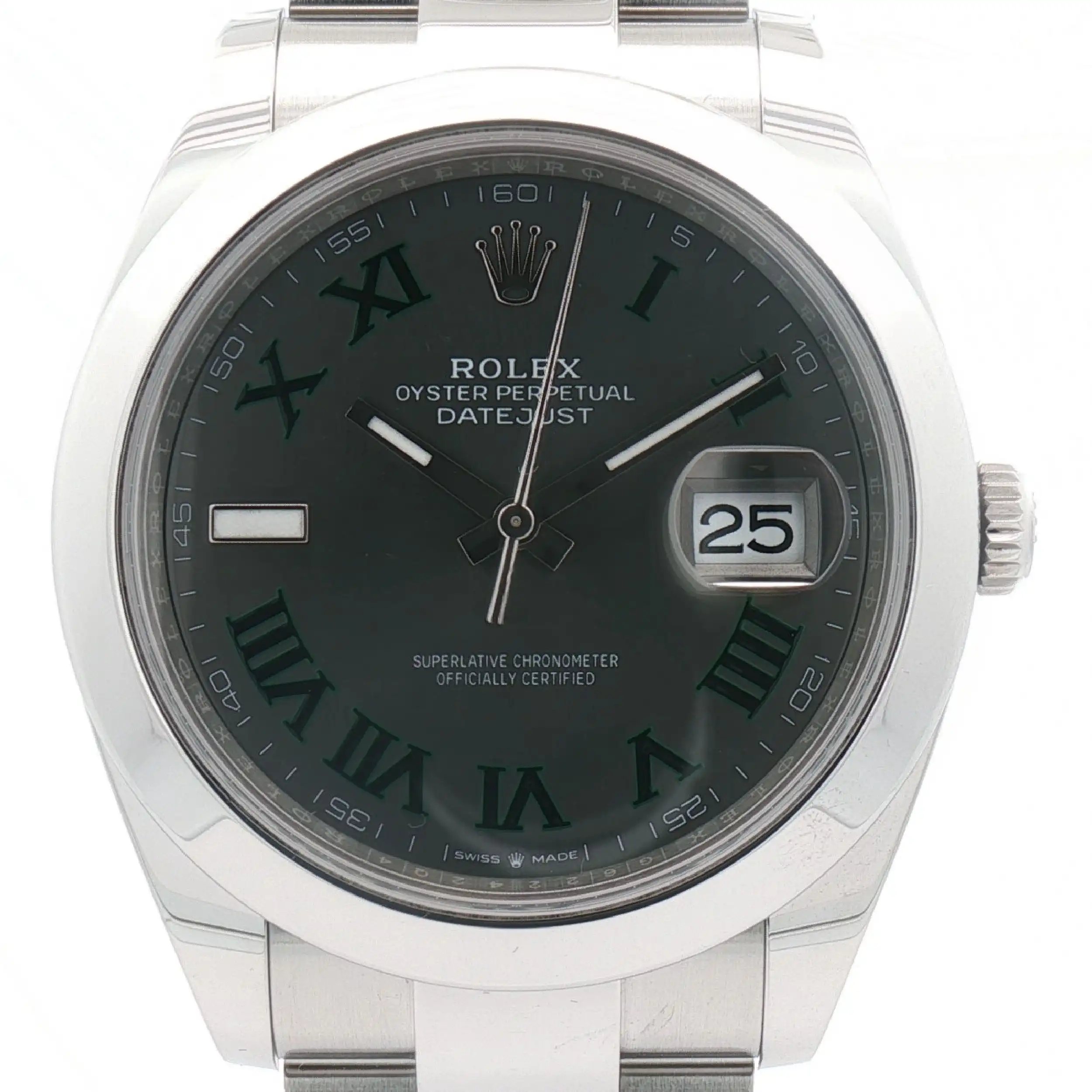 Herrenuhr Rolex Datejust 42 Wimbledon