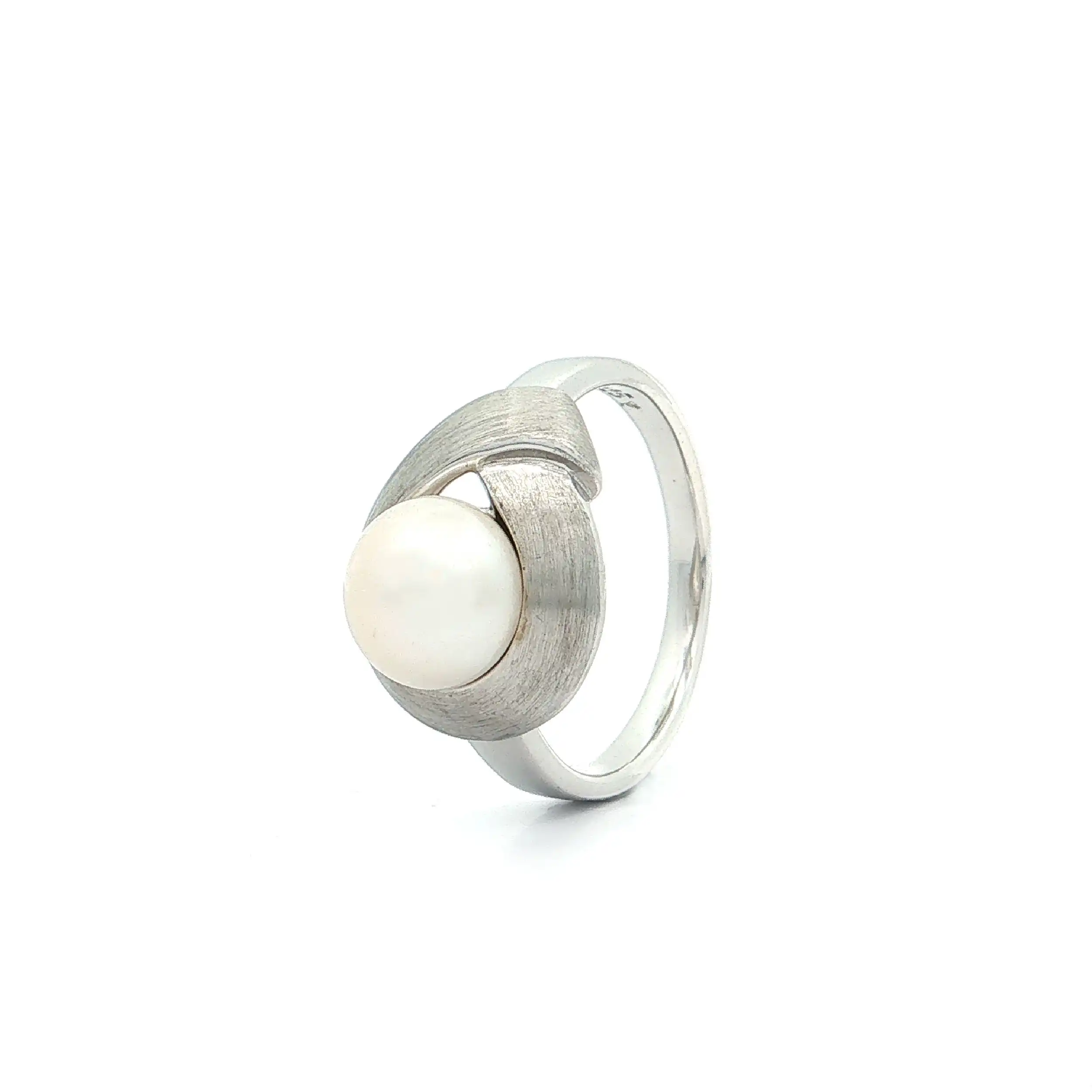 Ring Silber mit Perle Ring Silber mit Perle