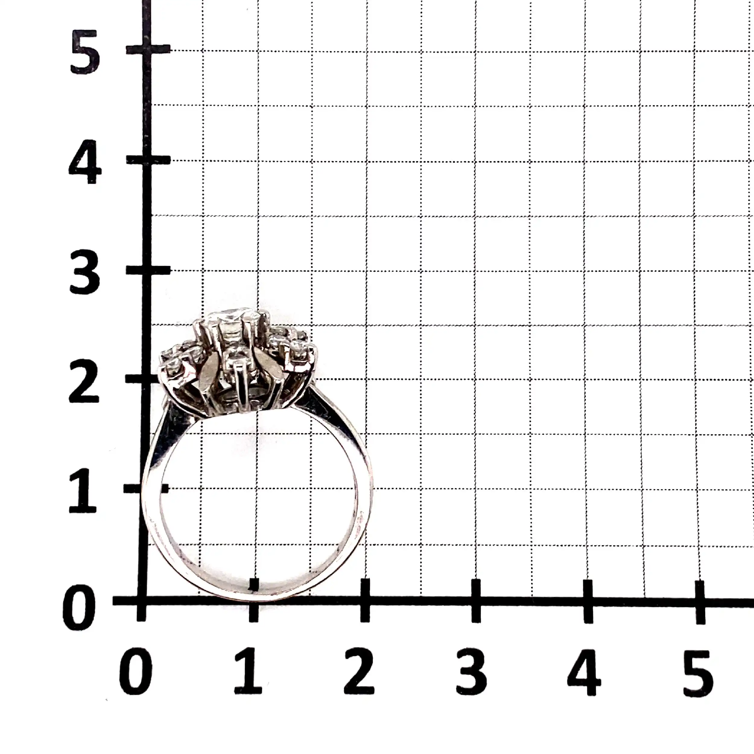Ring Weißgold mit Brillanten