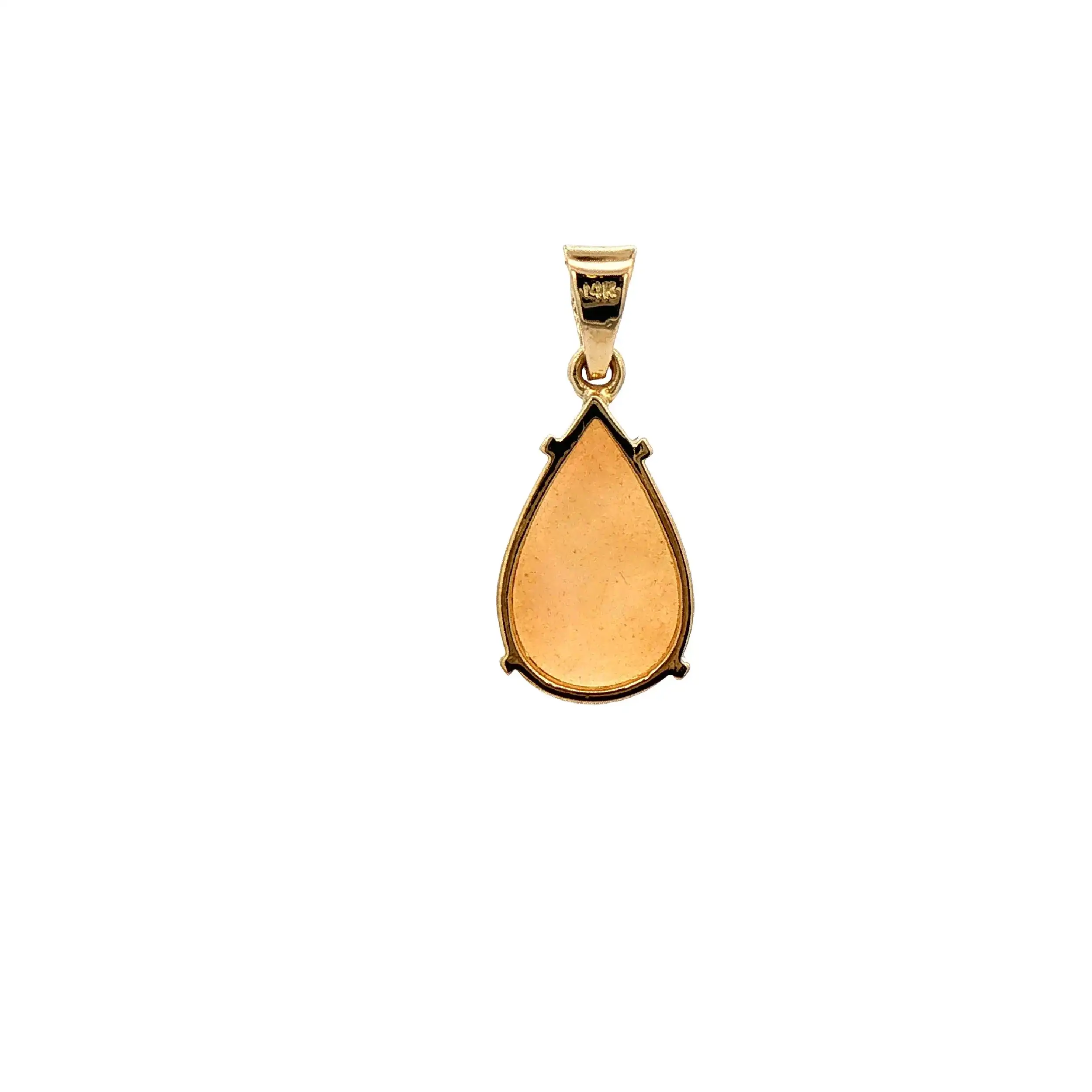 Anhänger Gelbgold mit Opal