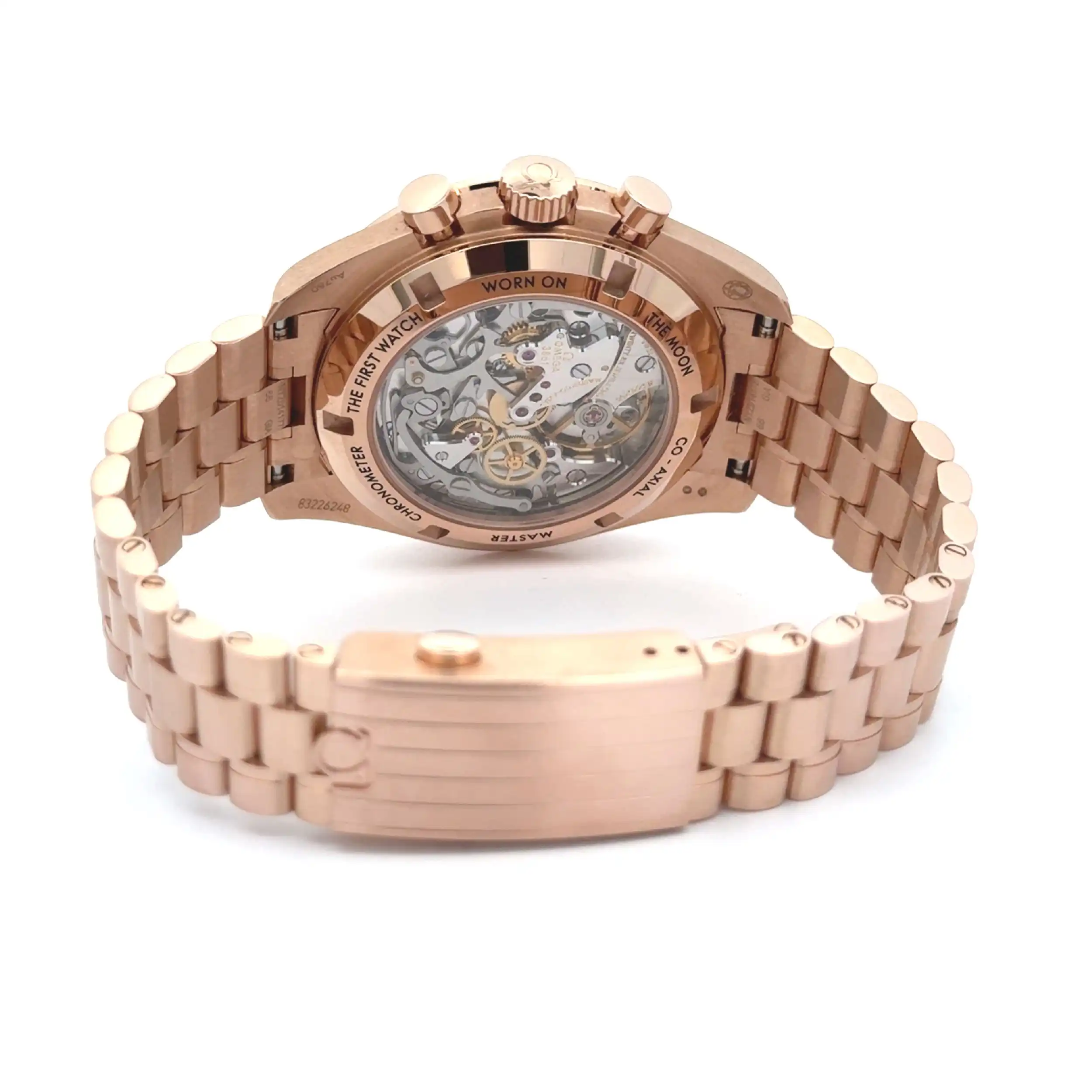 Herrenuhr Omega Speedmaster Moonwatch Professional 42 Sedna-Gold