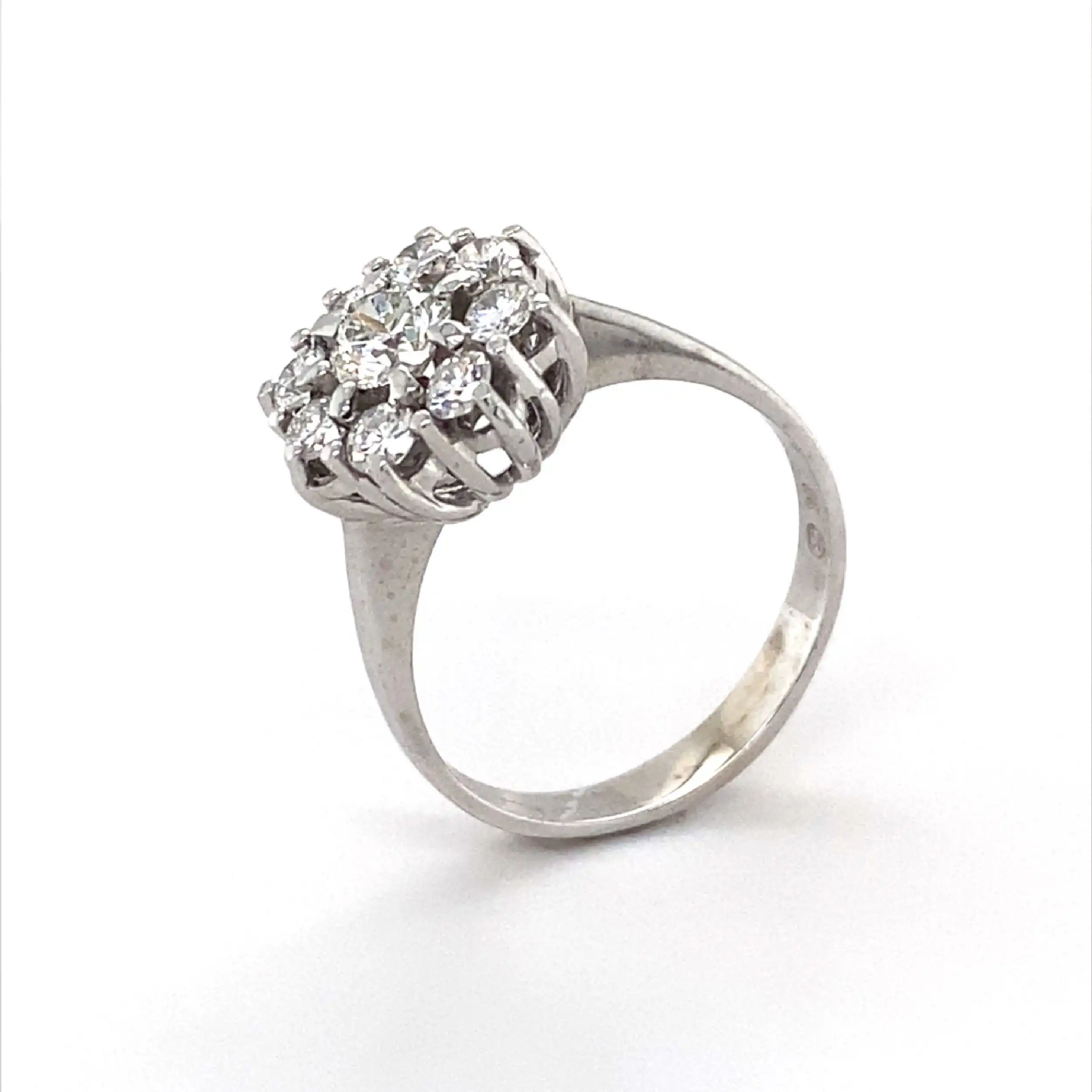 Ring Weißgold mit Brillanten Ring Weißgold mit Brillanten