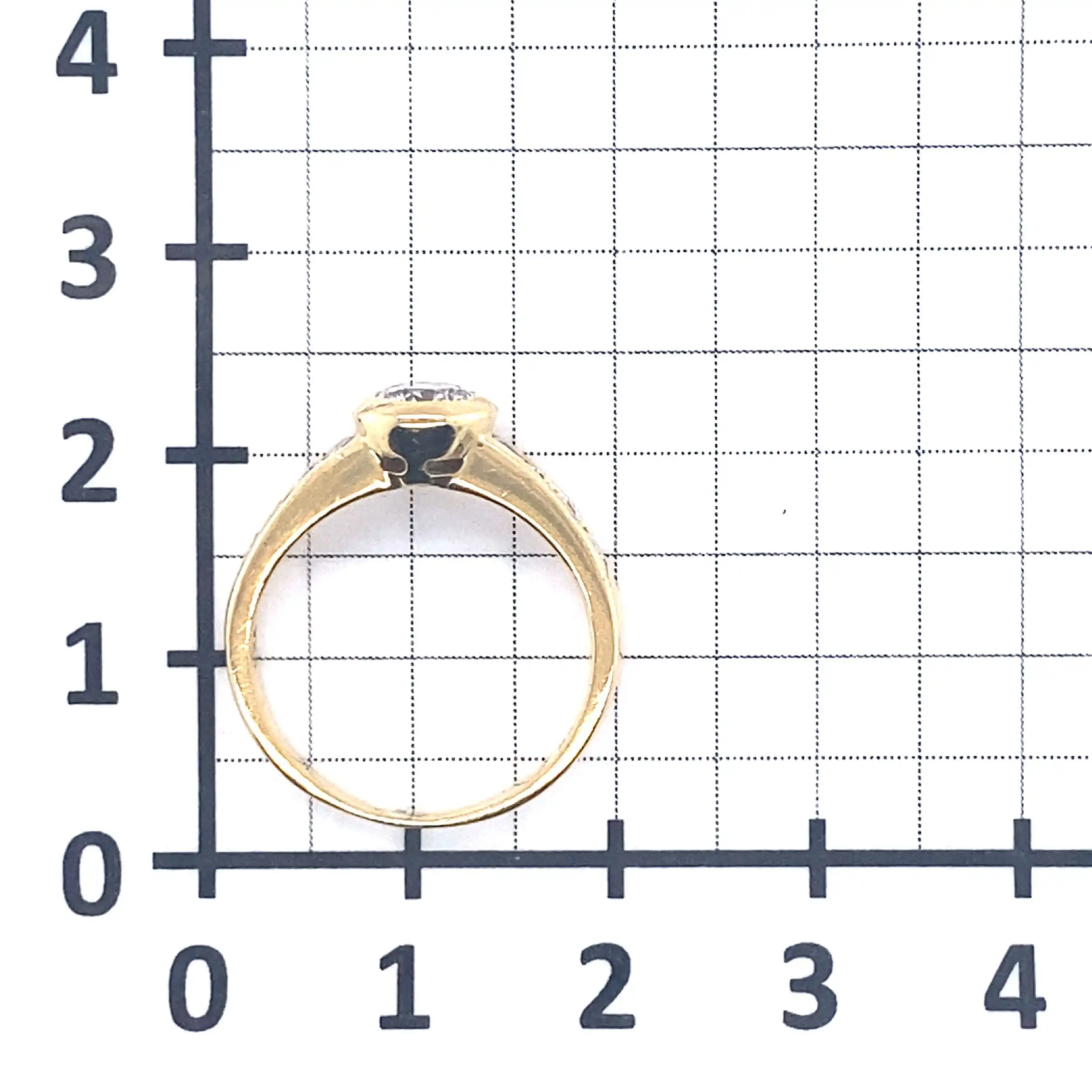 Ring Gelbgold mit Brillanten Ring Gelbgold mit Brillanten