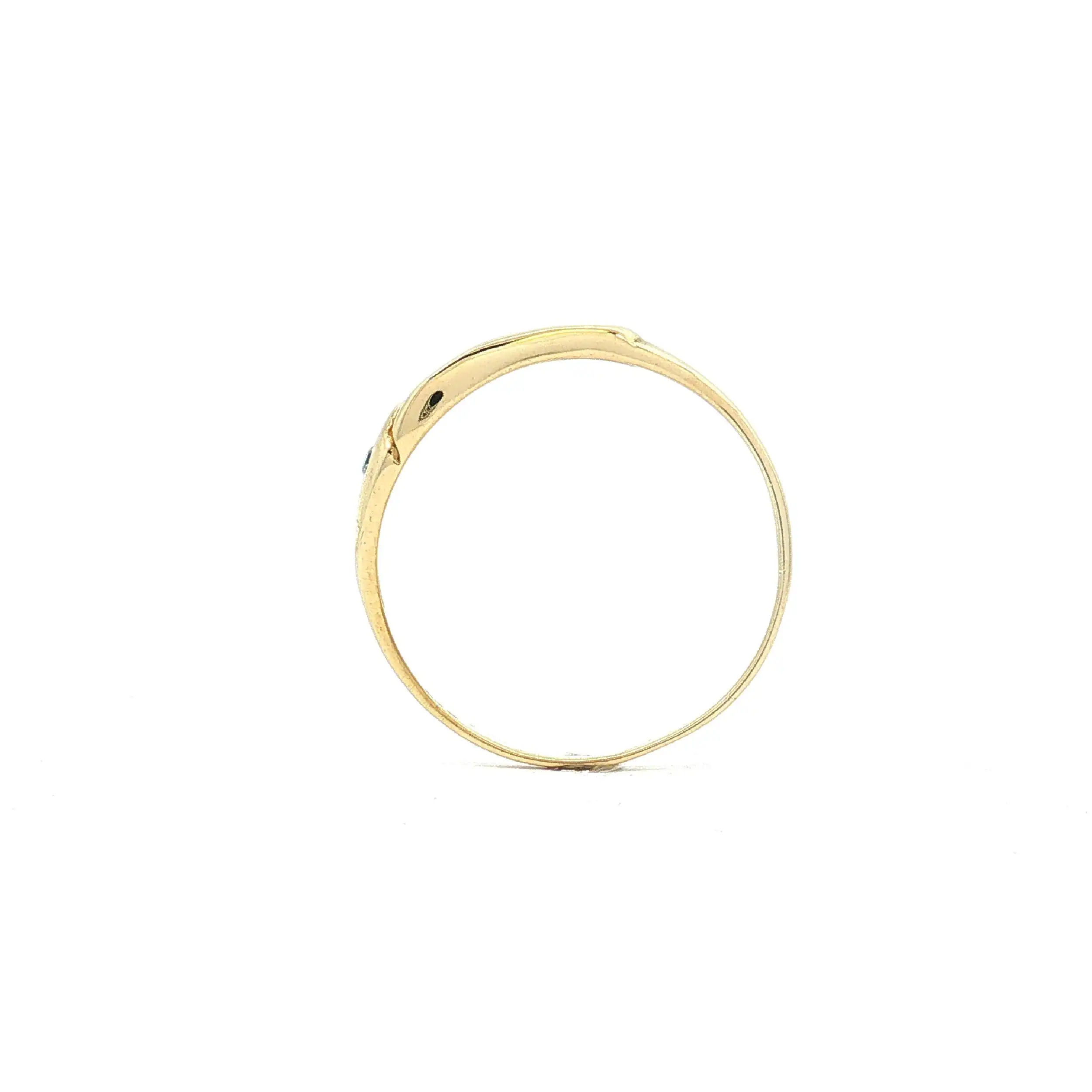 Ring Gelbgold mit Zirkonia