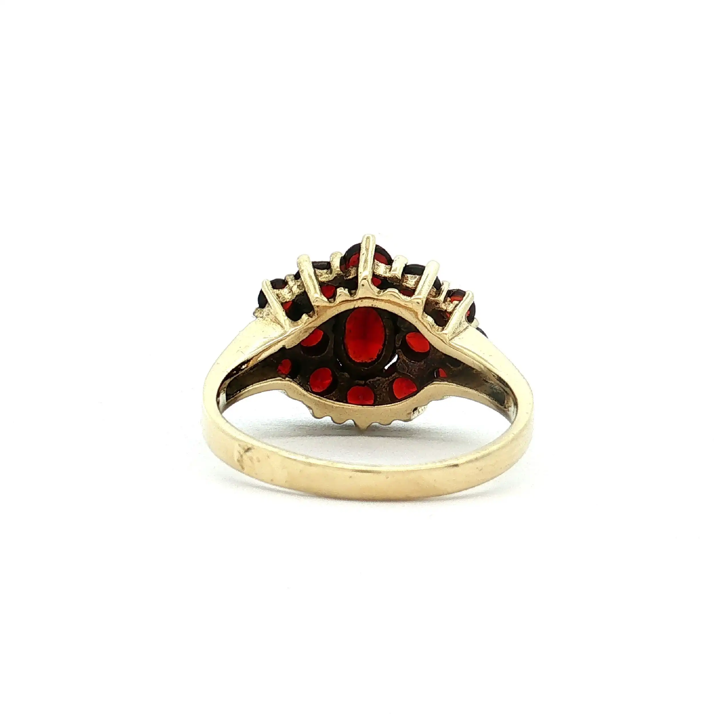 Ring Gelbgold mit Granat