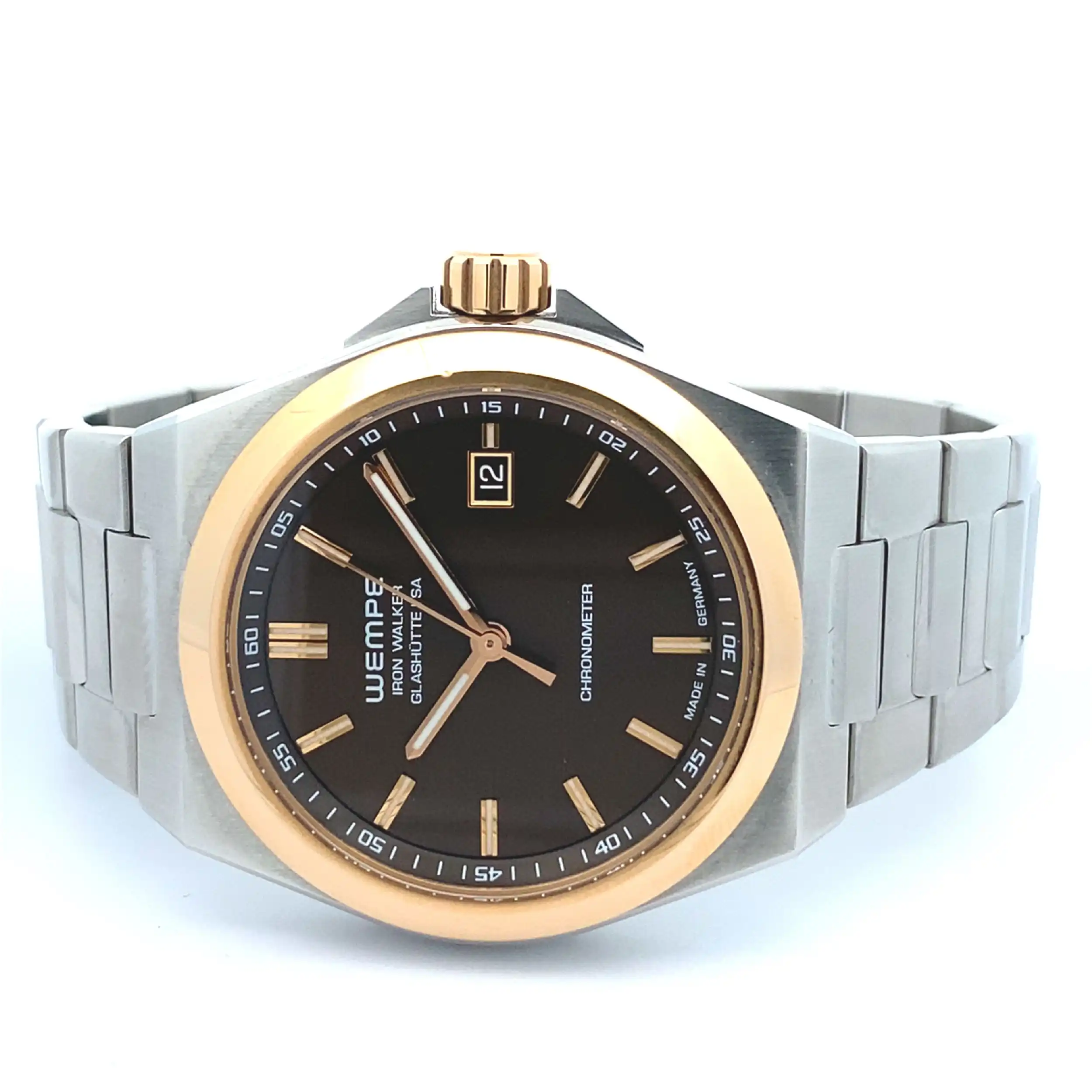 Herrenuhr Wempe Iron Walker Automatik Stahl/Roségold Herrenuhr Wempe Iron Walker Automatik Stahl/Roségold