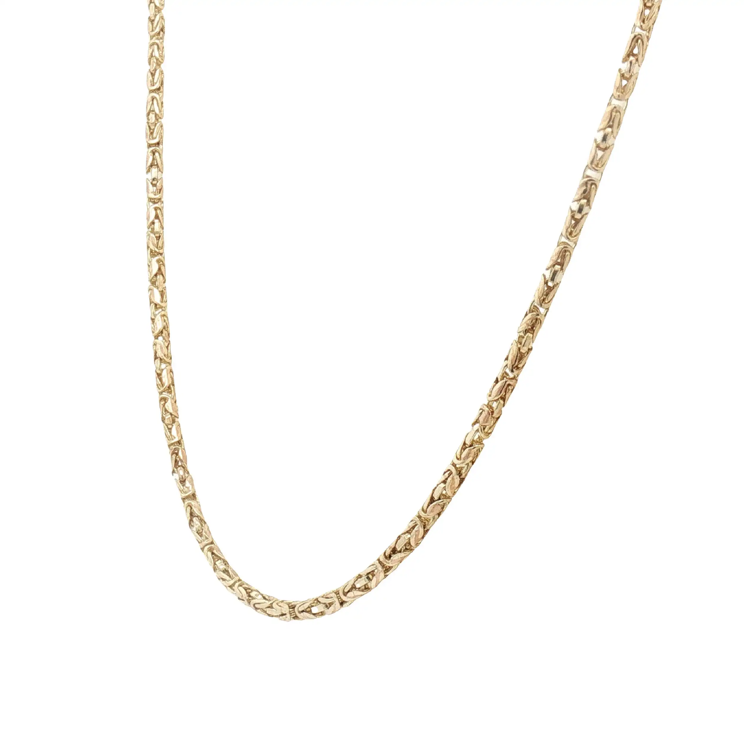 Königskette Gelbgold