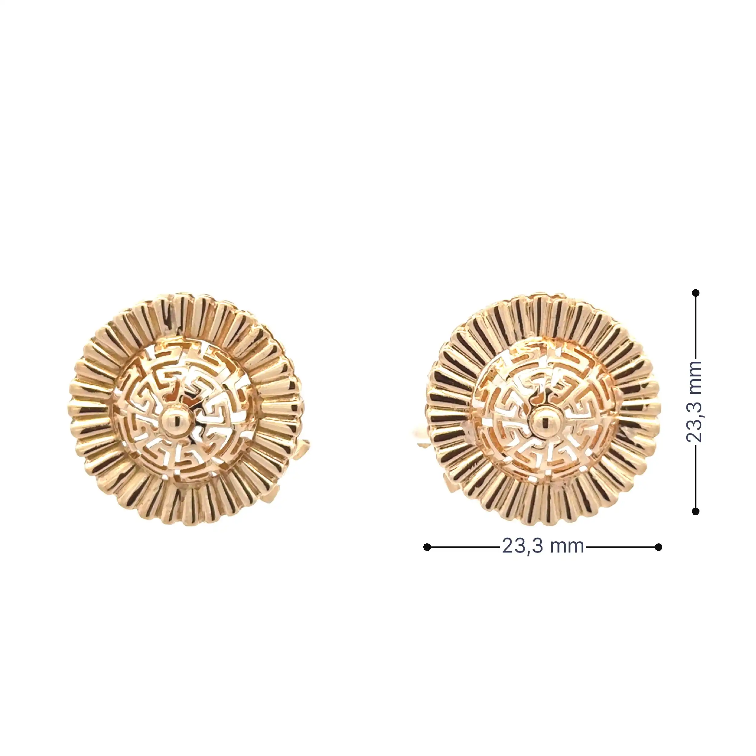 Ohrringe Gelbgold