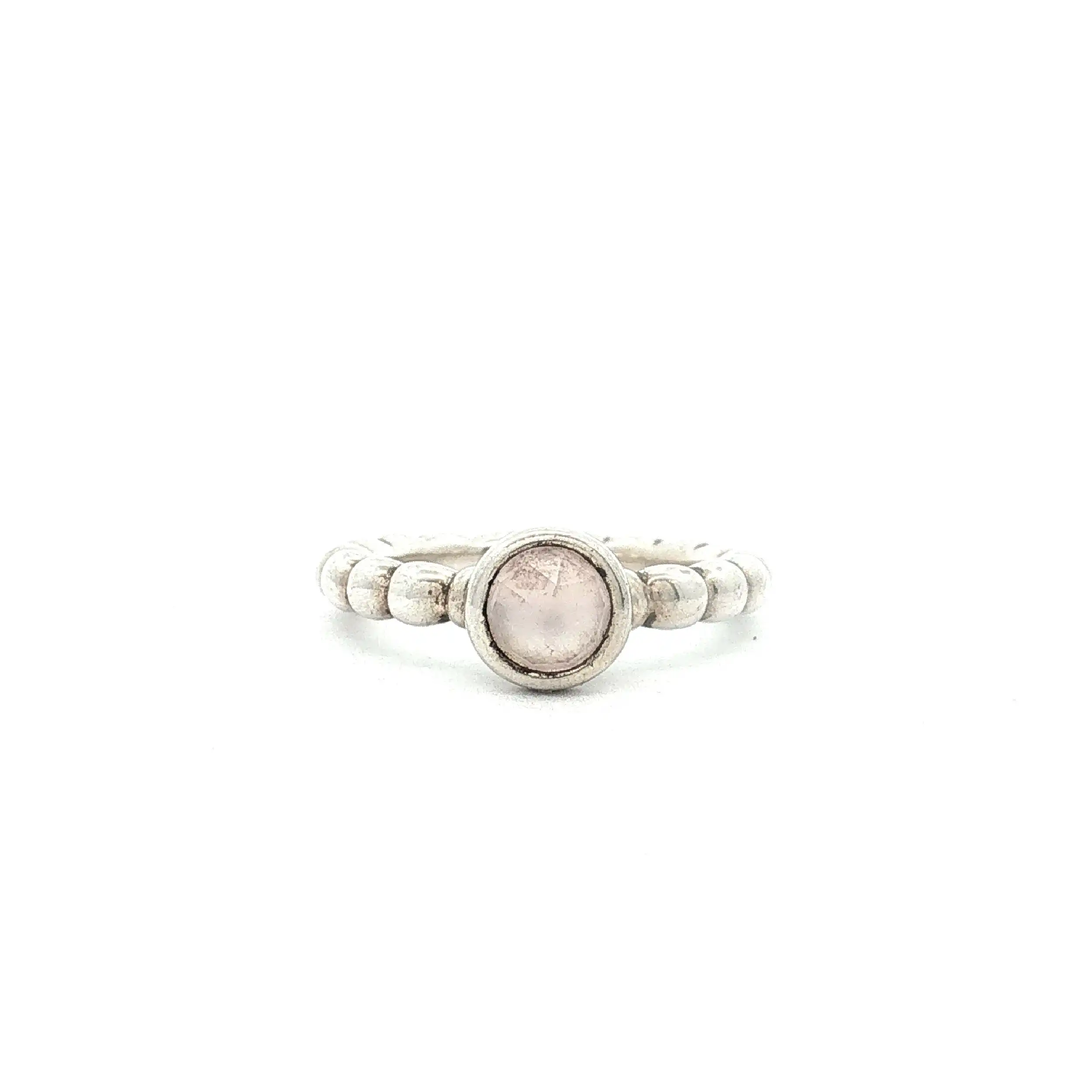 Ring Pandora Sweet Dreams mit rosa Quartz