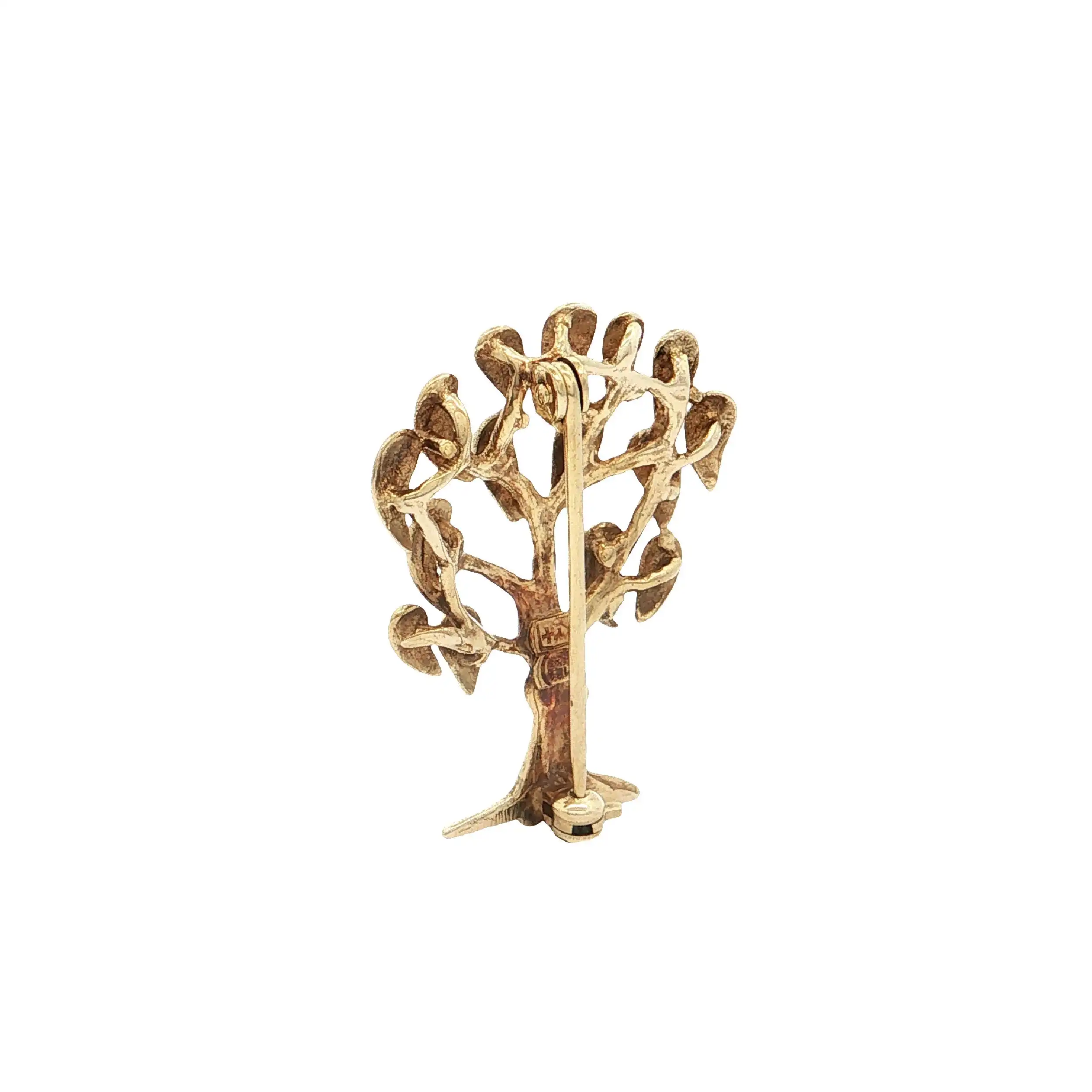 Brosche Gelbgold "Baum" Brosche Gelbgold "Baum"