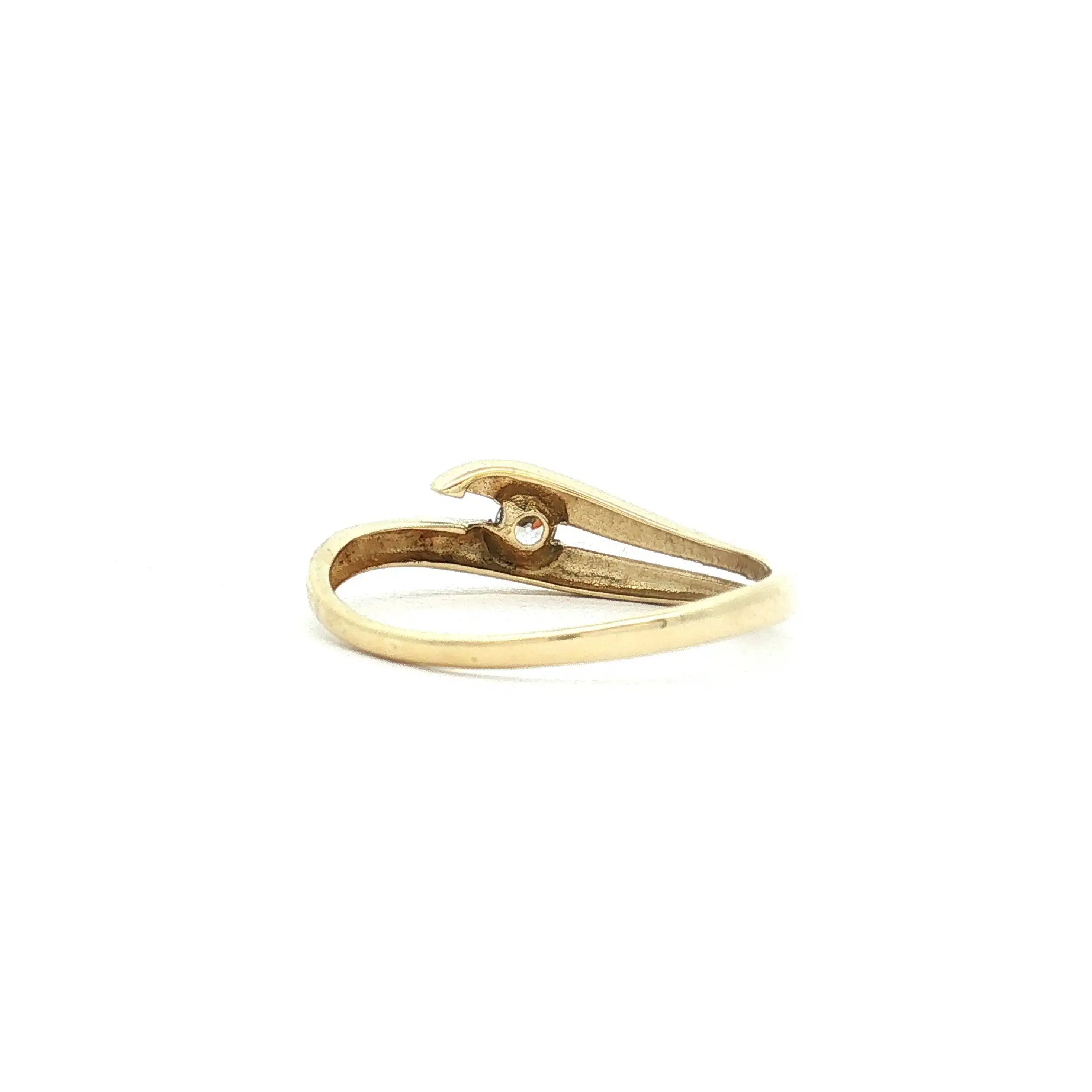 Ring Gelbgold mit Zirkonia