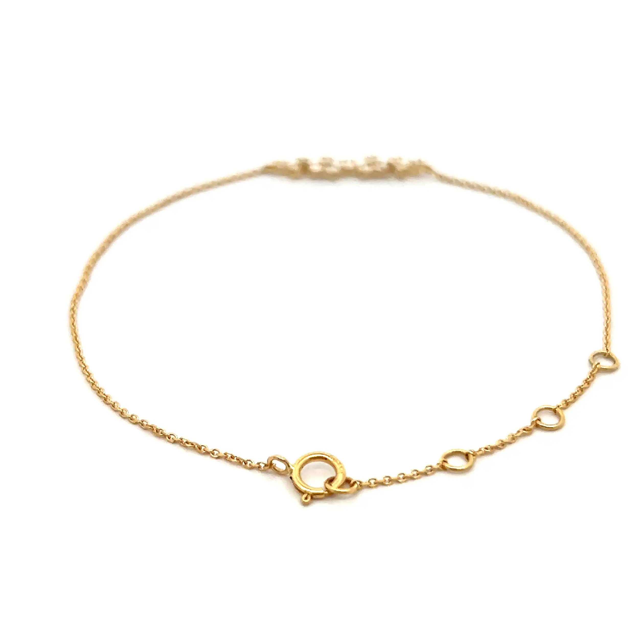 Armband Gelbgold mit Brillanten