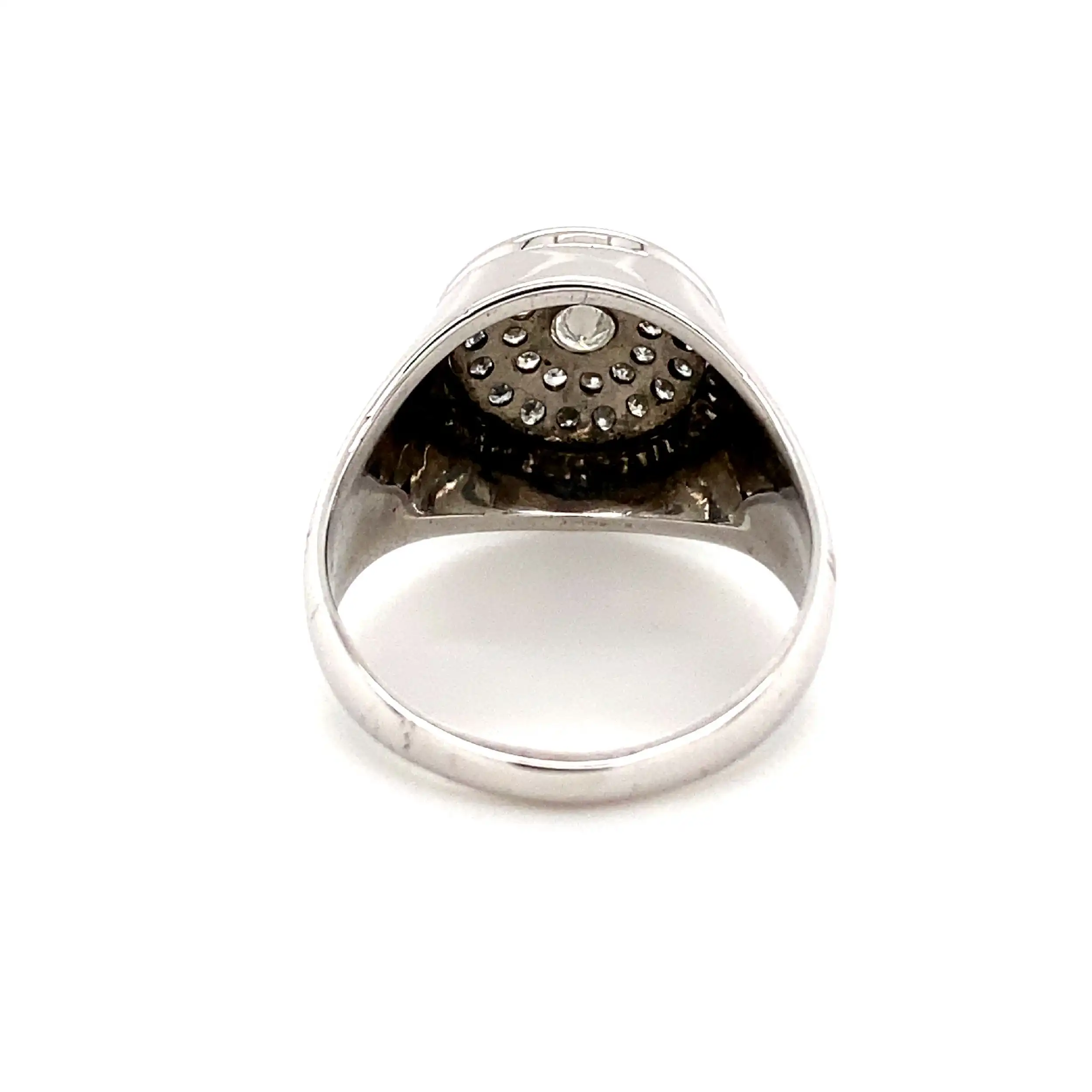 Ring Weißgold mit Brillant & Diamanten