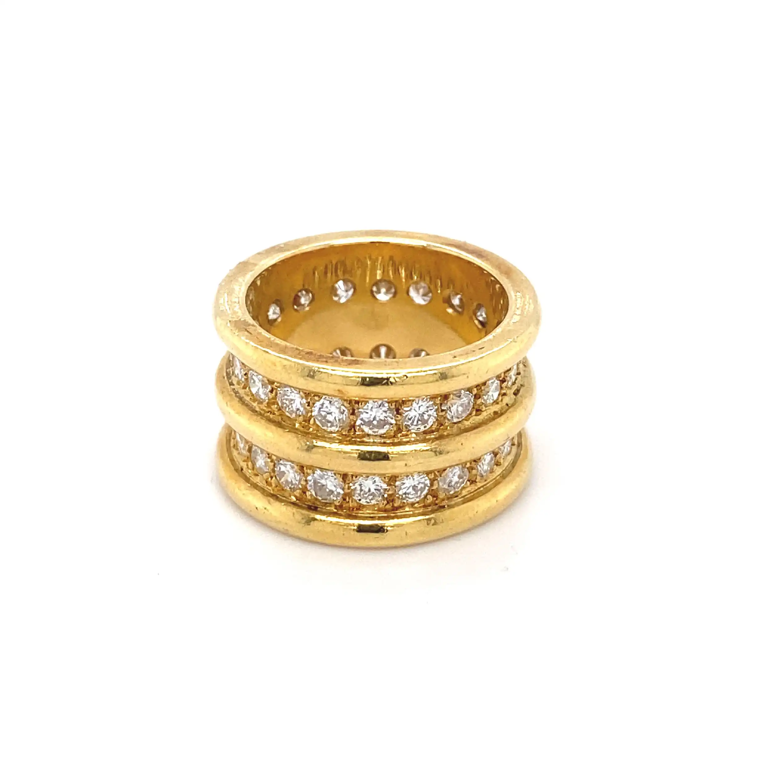 Ring Gelbgold mit Brillanten Ring Gelbgold mit Brillanten