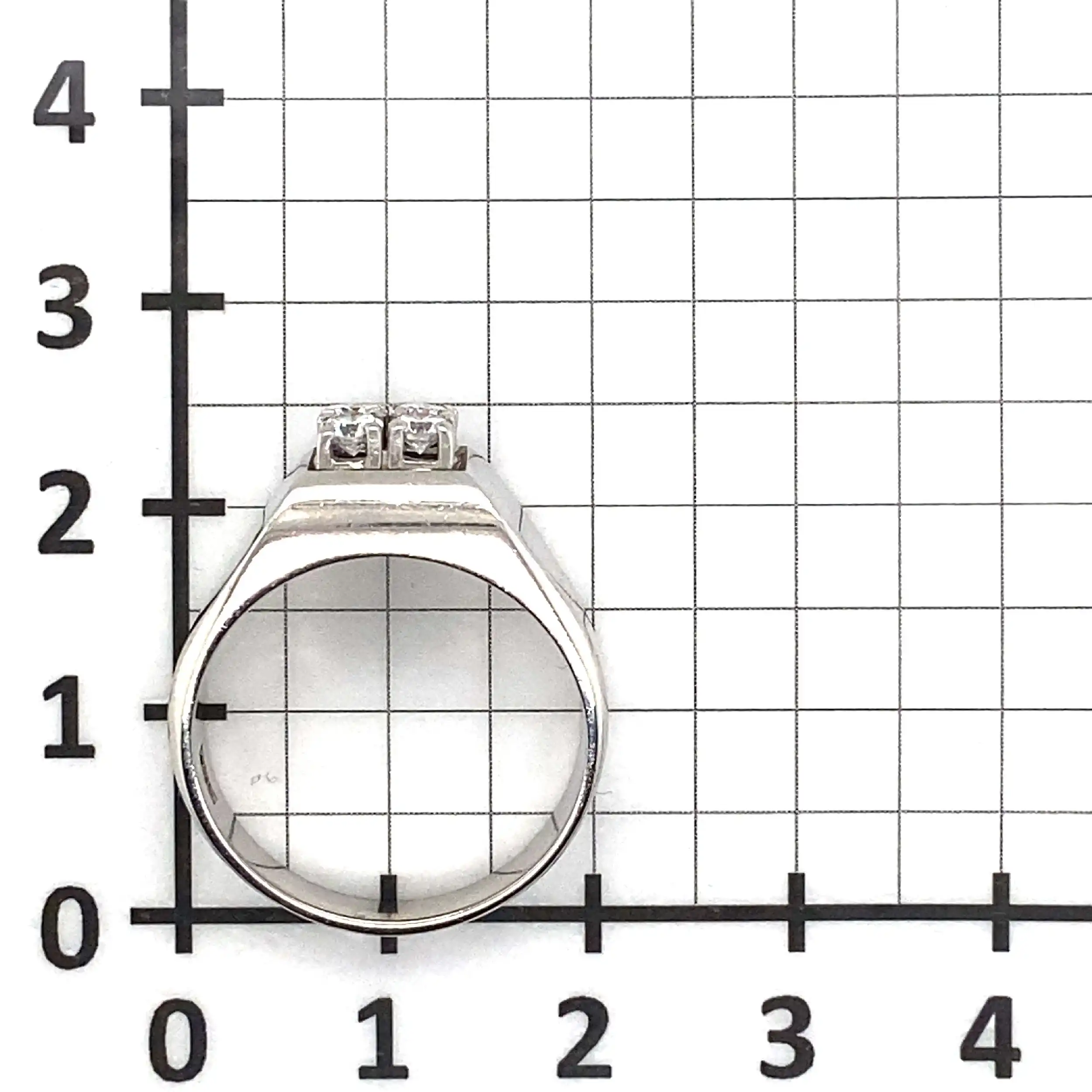 Ring Weißgold mit Brillanten Ring Weißgold mit Brillanten