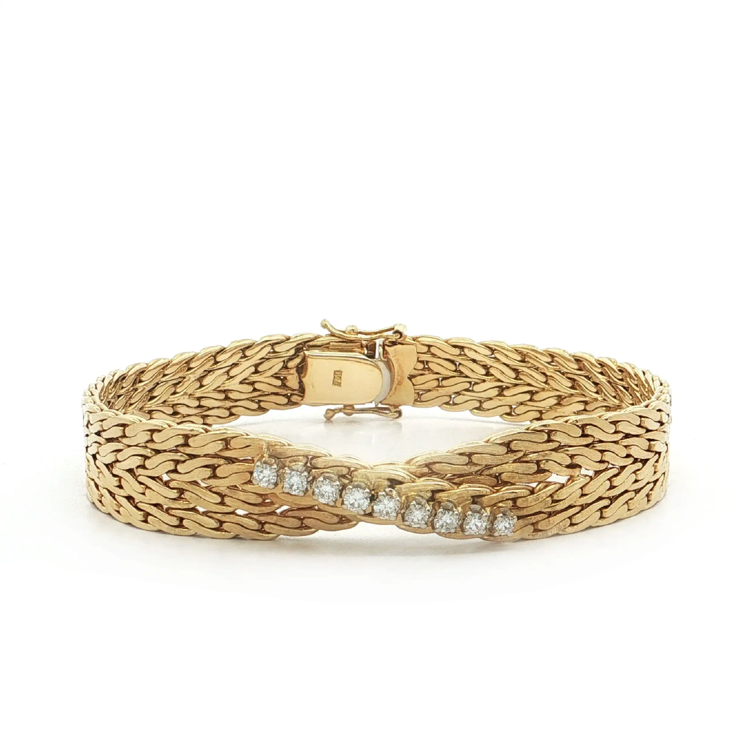 Armband Gelbgold mit Brillanten