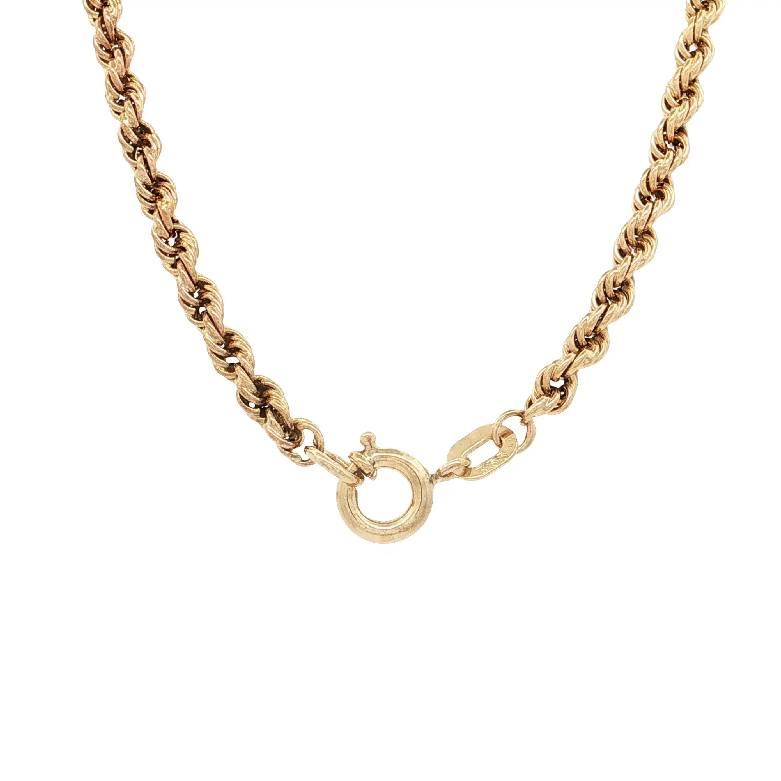 Kordelkette Gelbgold