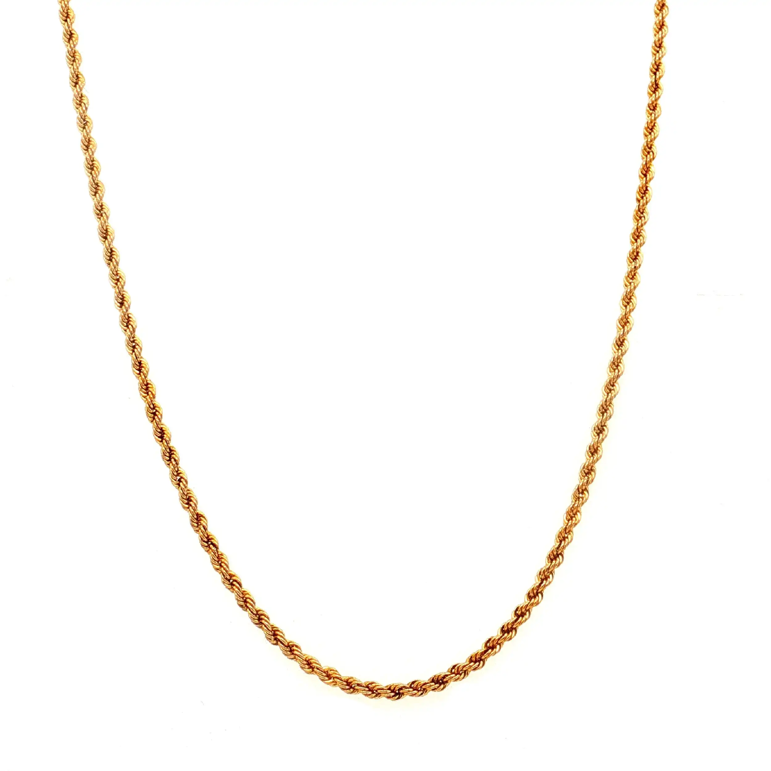 Kette Gelbgold gedreht