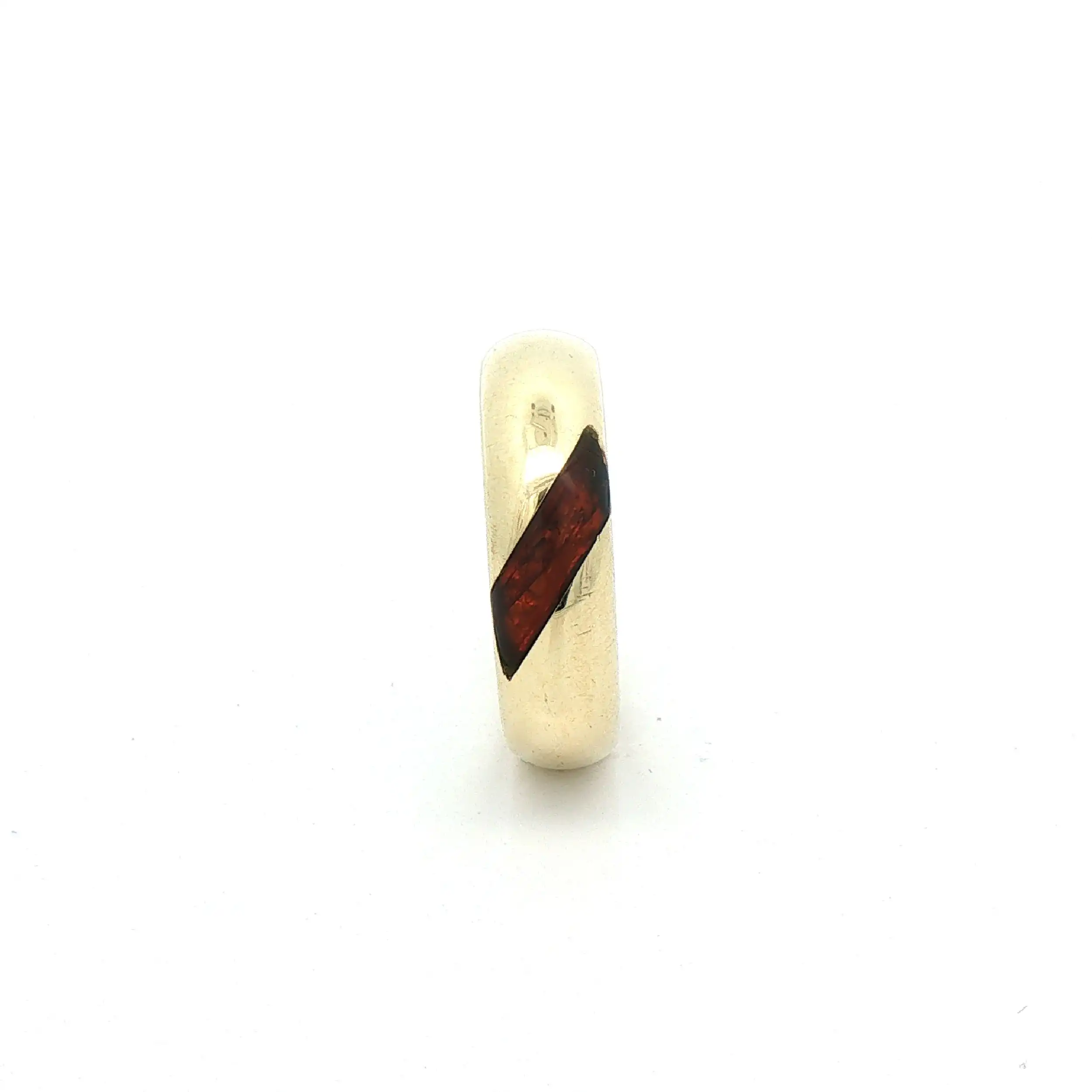 Ring Gelgold mit braunem Farbstein Ring Gelgold mit braunem Farbstein
