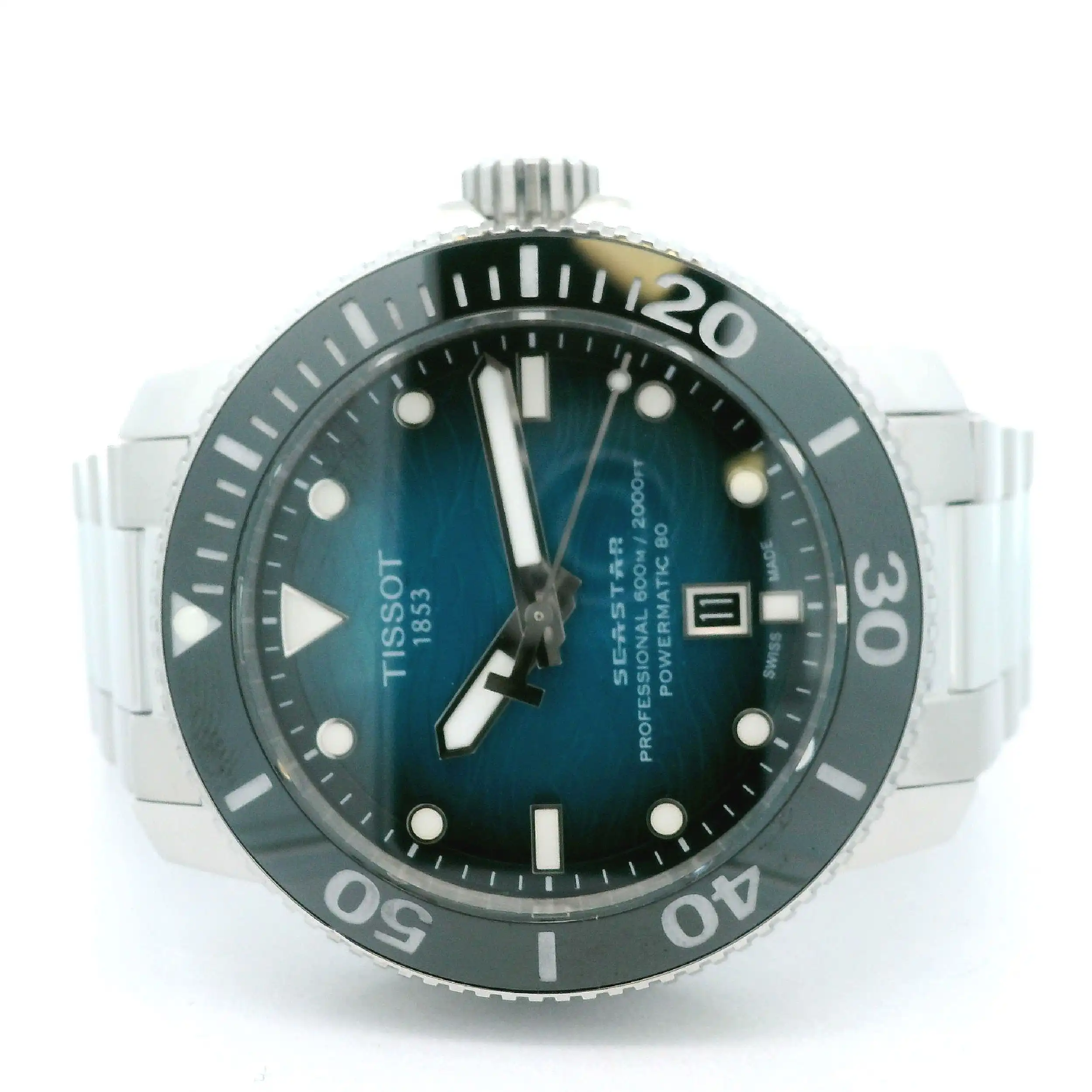 Herrenuhr Tissot Seastar Professional 2000 Automatic Stahl im Fullset Herrenuhr Tissot Seastar Professional 2000 Automatic Stahl im Fullset
