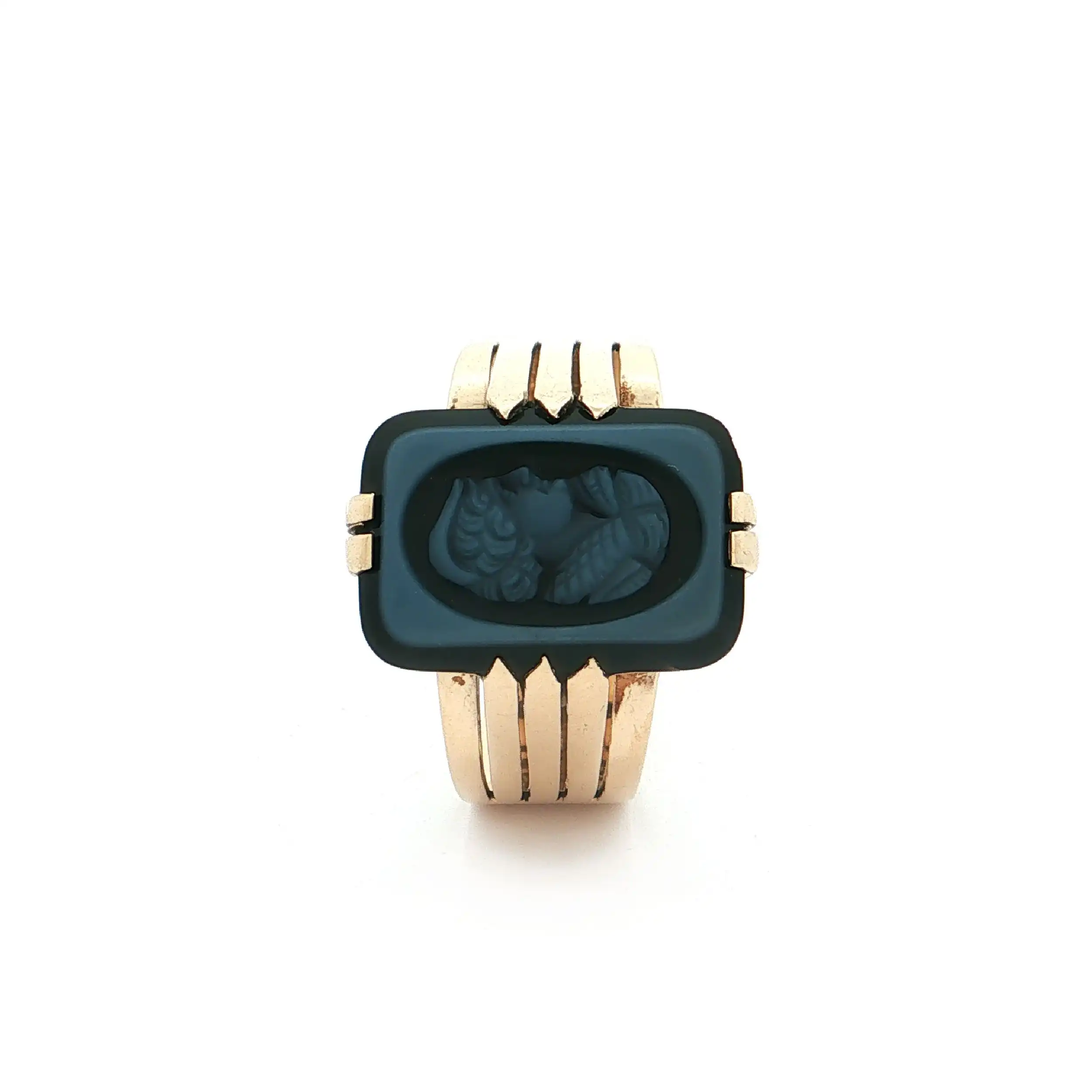 Ring Gelbgold mit Gemme Ring Gelbgold mit Gemme