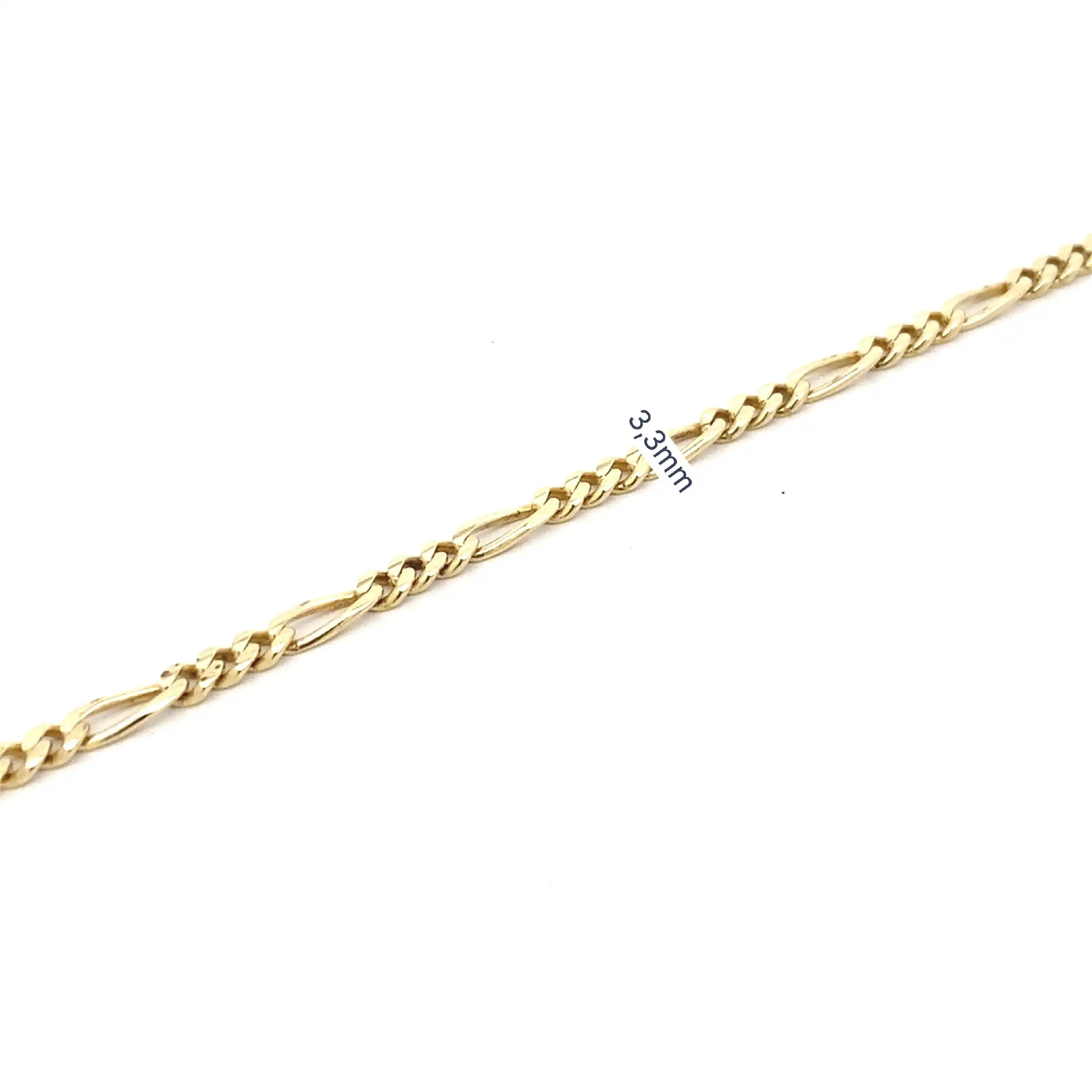 Figaroarmband Gelbgold