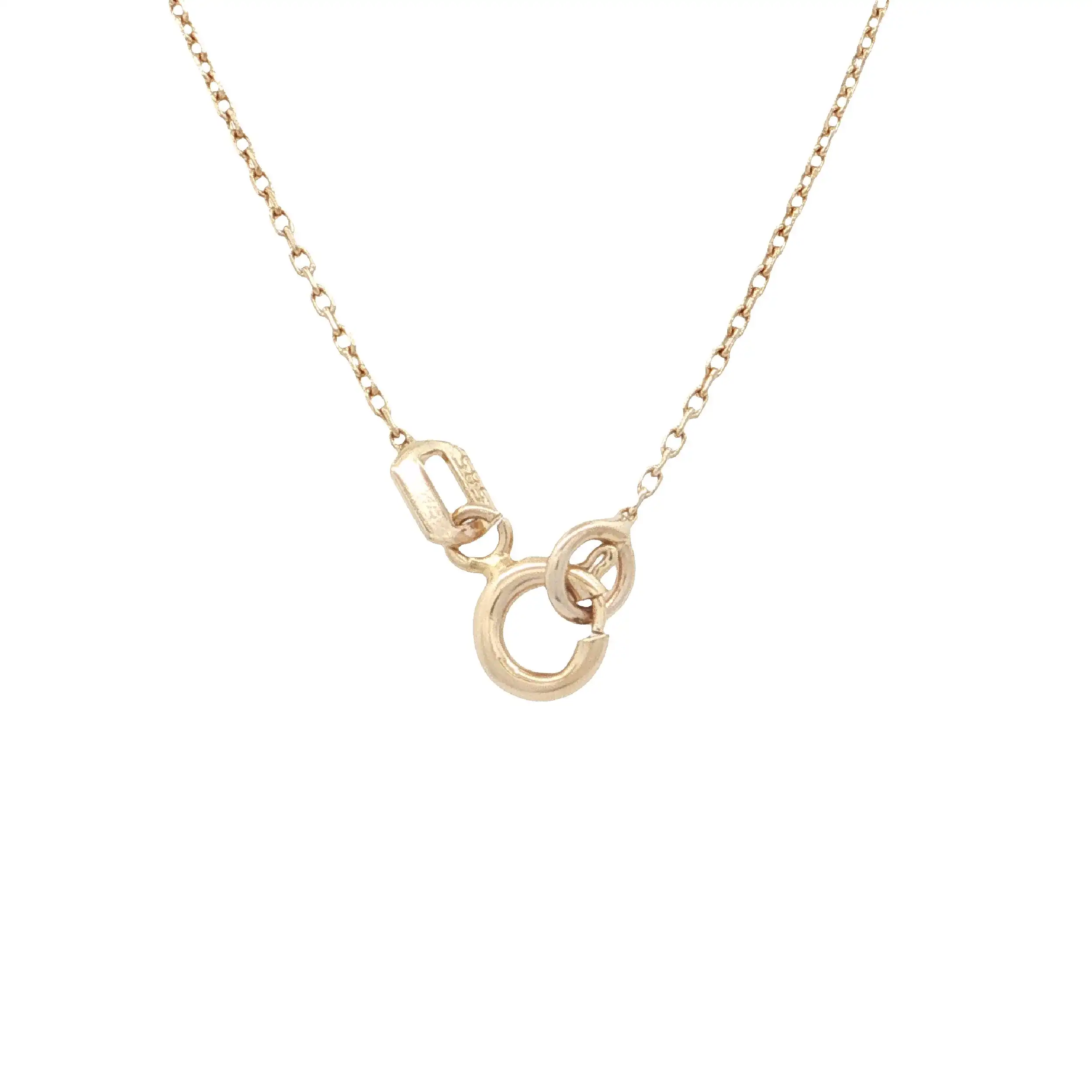 Collier Gelbgold "Engel" mit Zirkonia