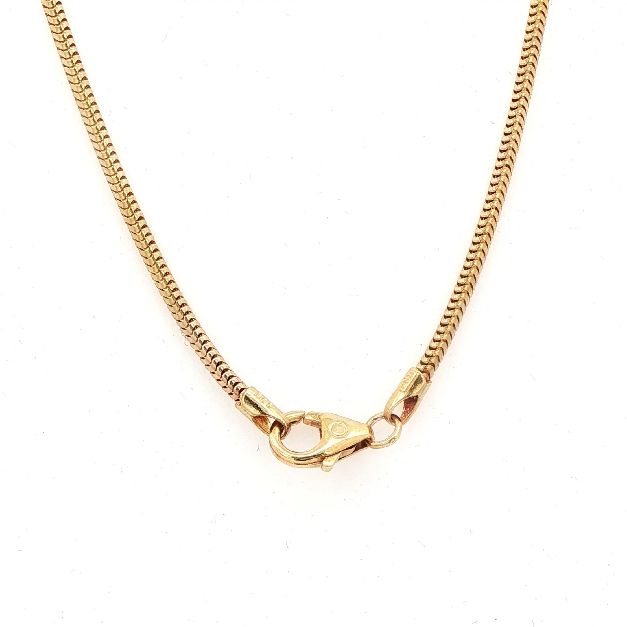 Schlangenkette Gelbgold Schlangenkette Gelbgold