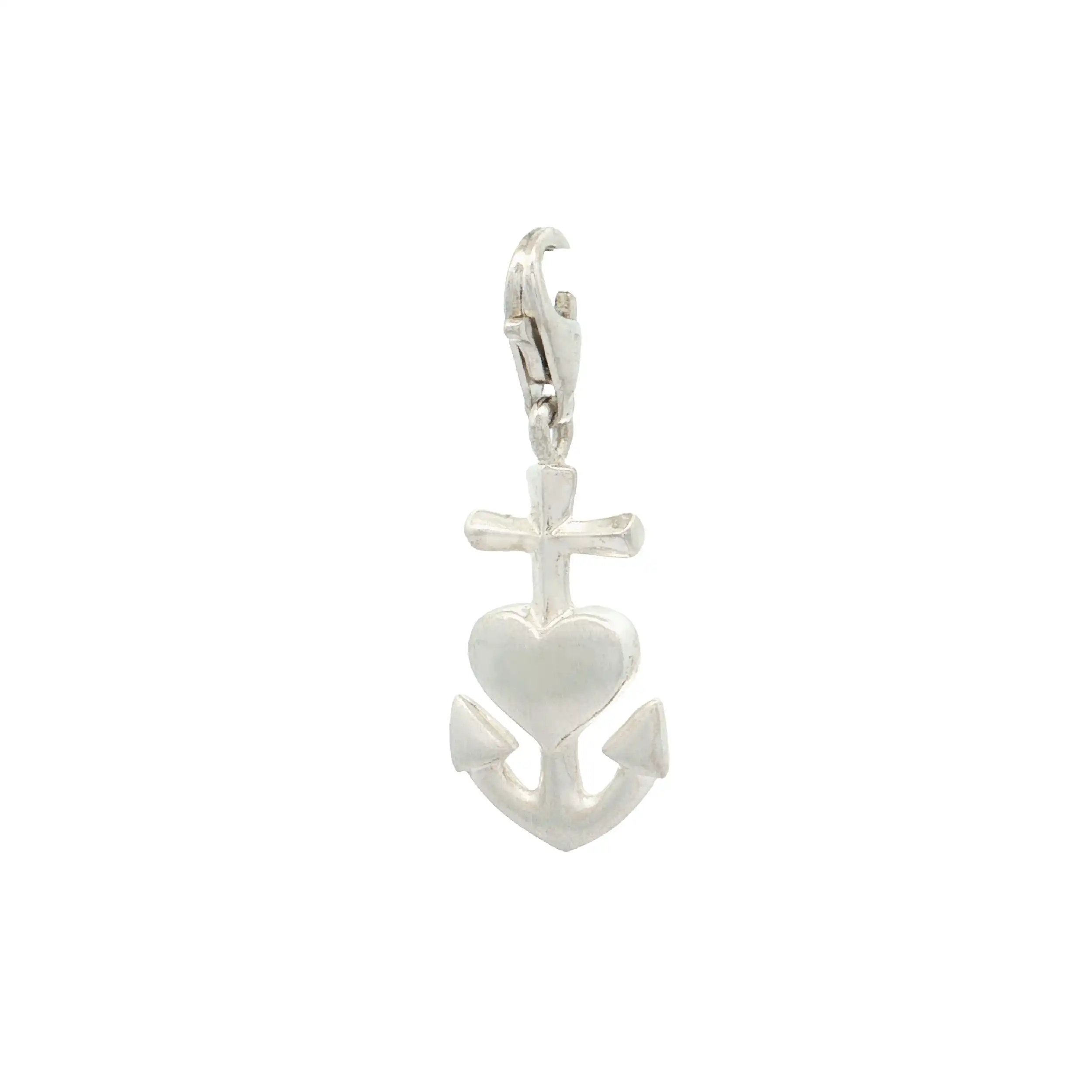 Anhänger/Charm Silber "Anker & Herz"
