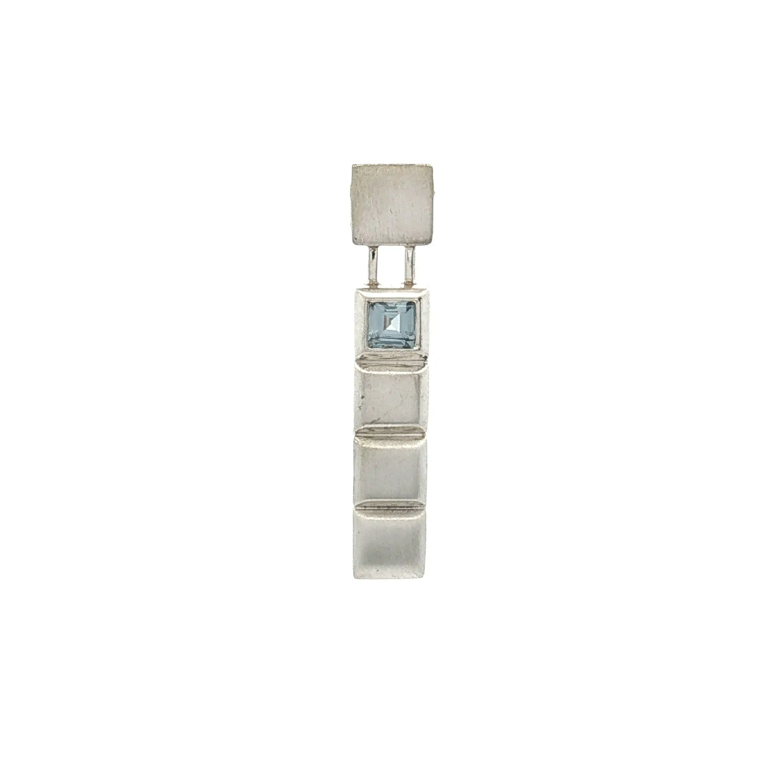 Anhänger Silber mit Blautopas