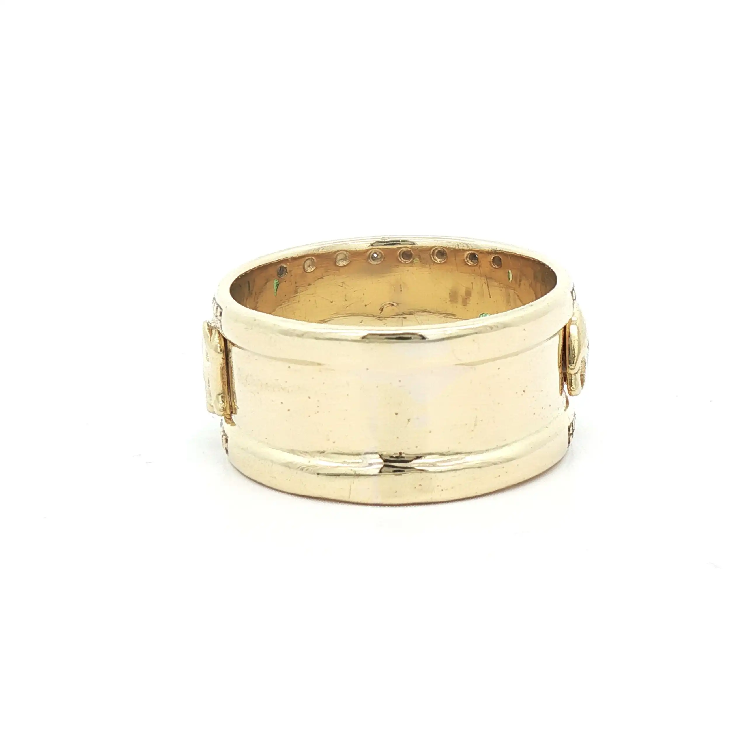Ring Bicolor Elefanten mit Farbsteinen