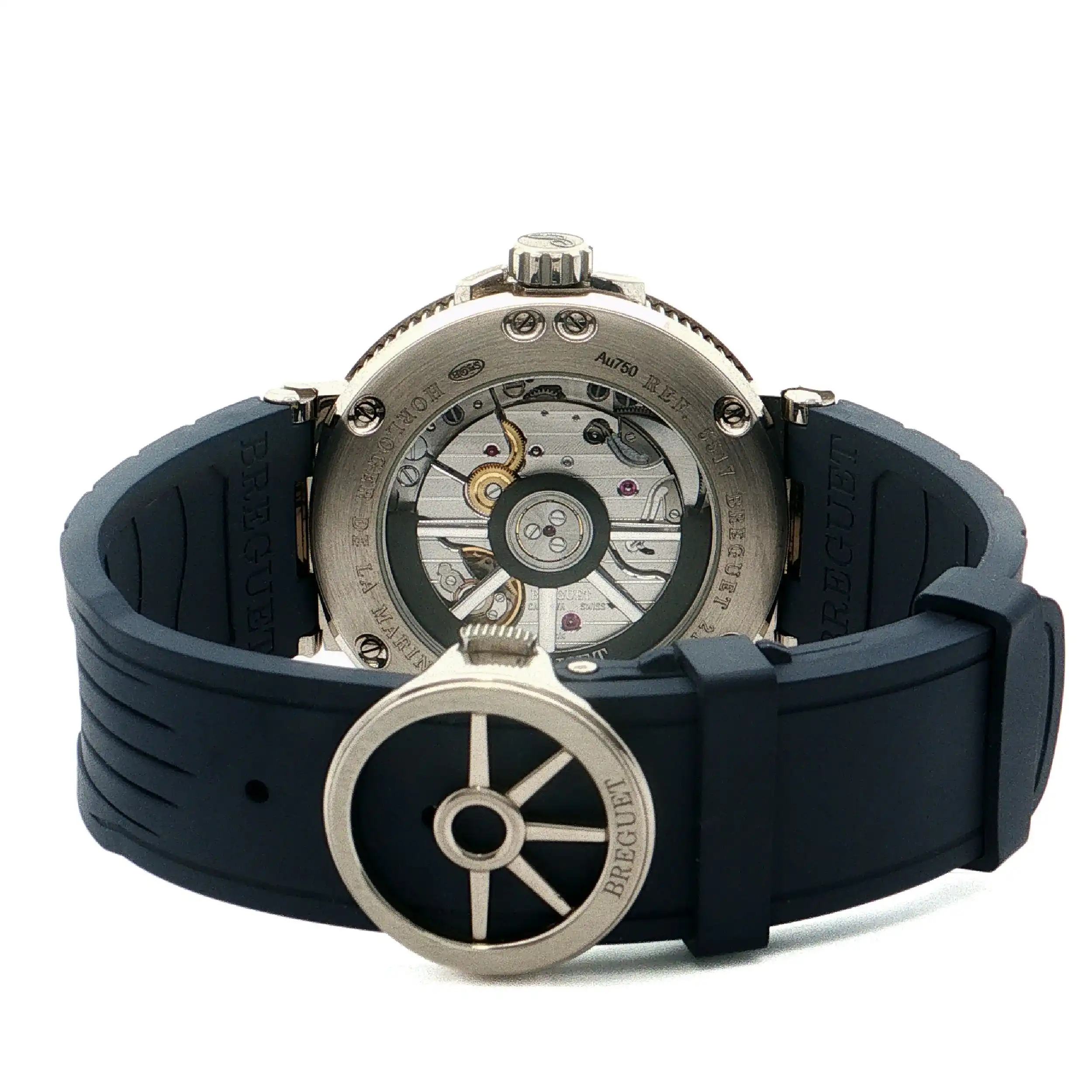 Herrenuhr Breguet Marine Fullset mit extra Lederarmband 40mm Herrenuhr Breguet Marine Fullset mit extra Lederarmband 40mm