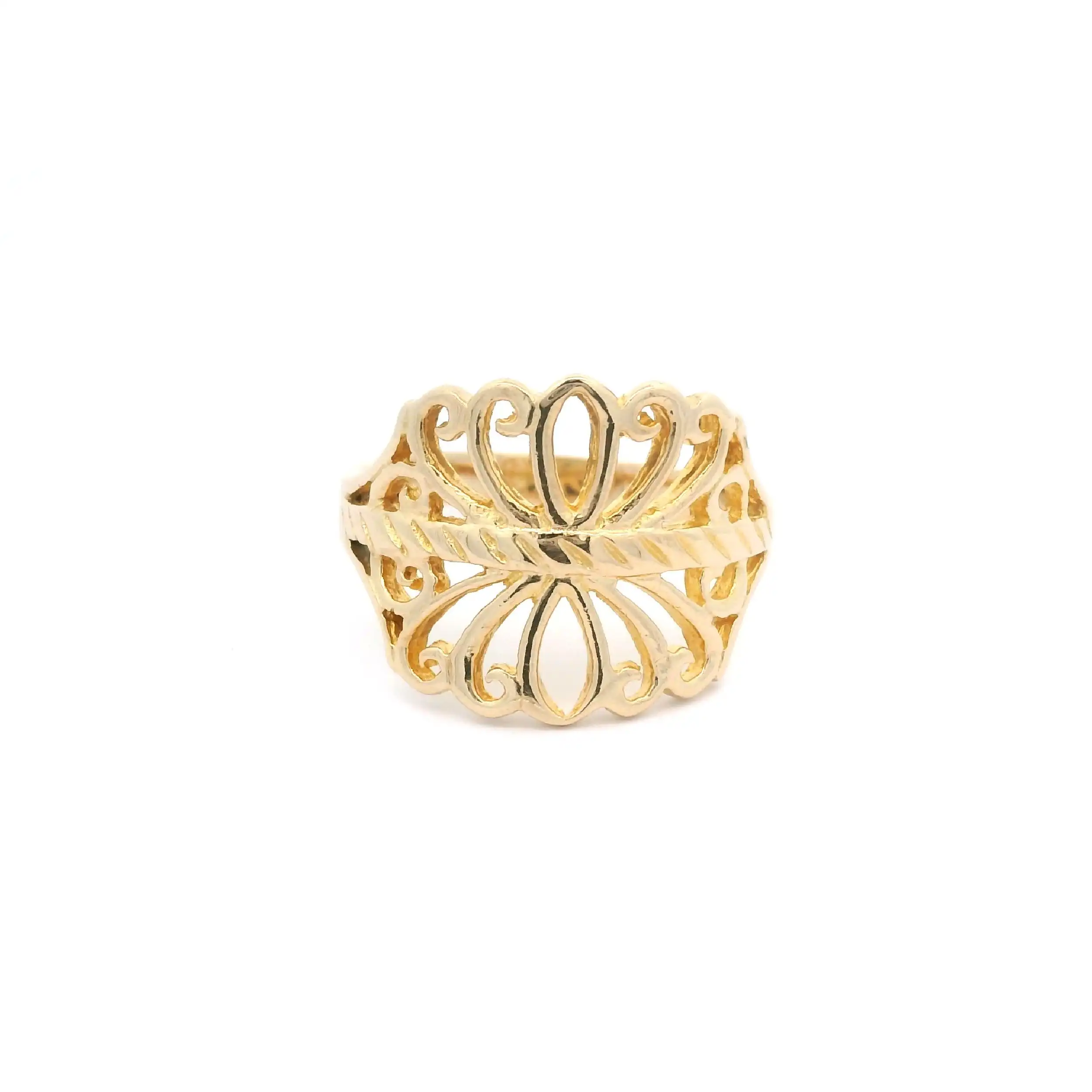 Ring Gelbgold Filigraner Schmetterling Ring Gelbgold Filigraner Schmetterling