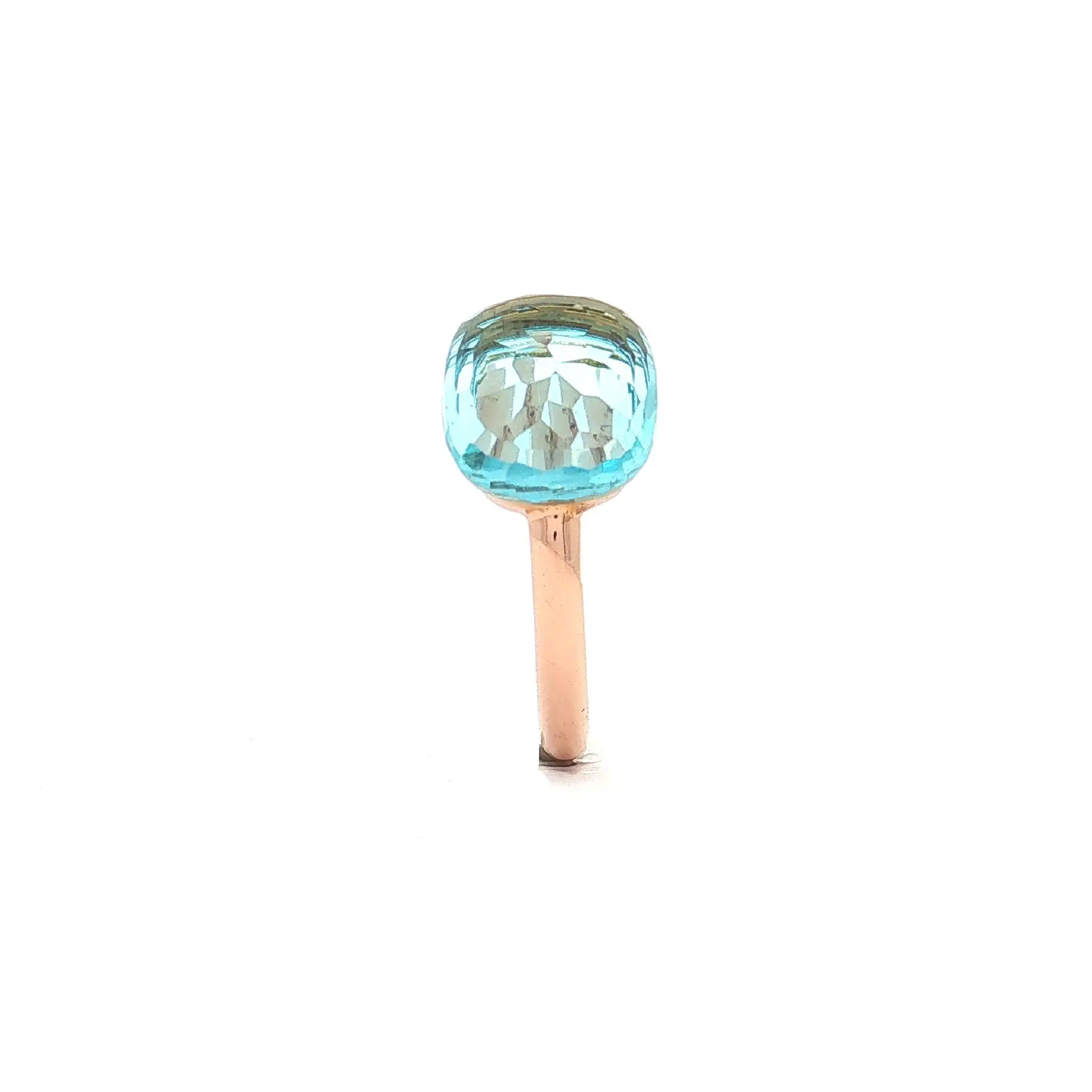 Ring Roségold Capolavaro Happy Holi mit Sky Blue Topas