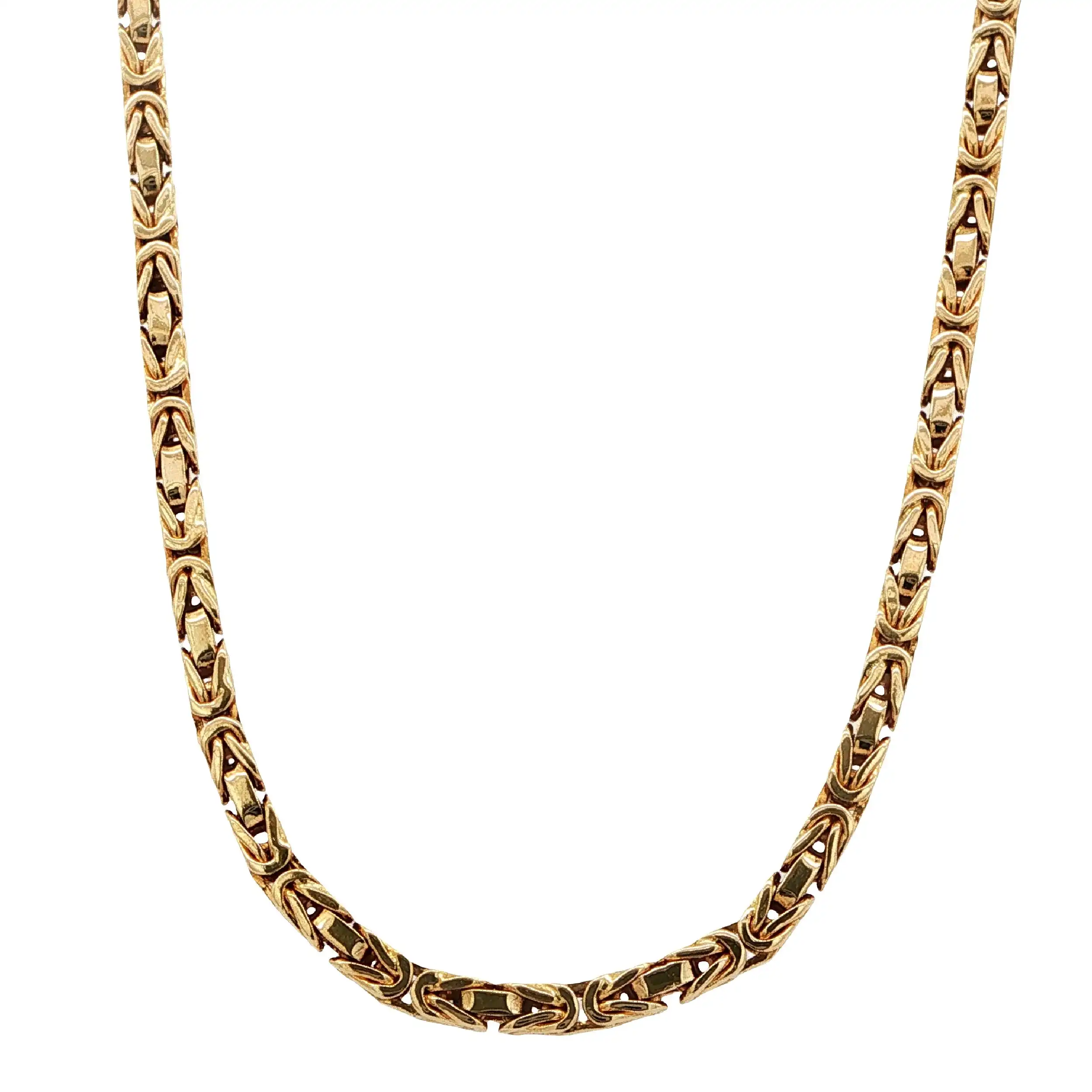 Königskette Gelbgold