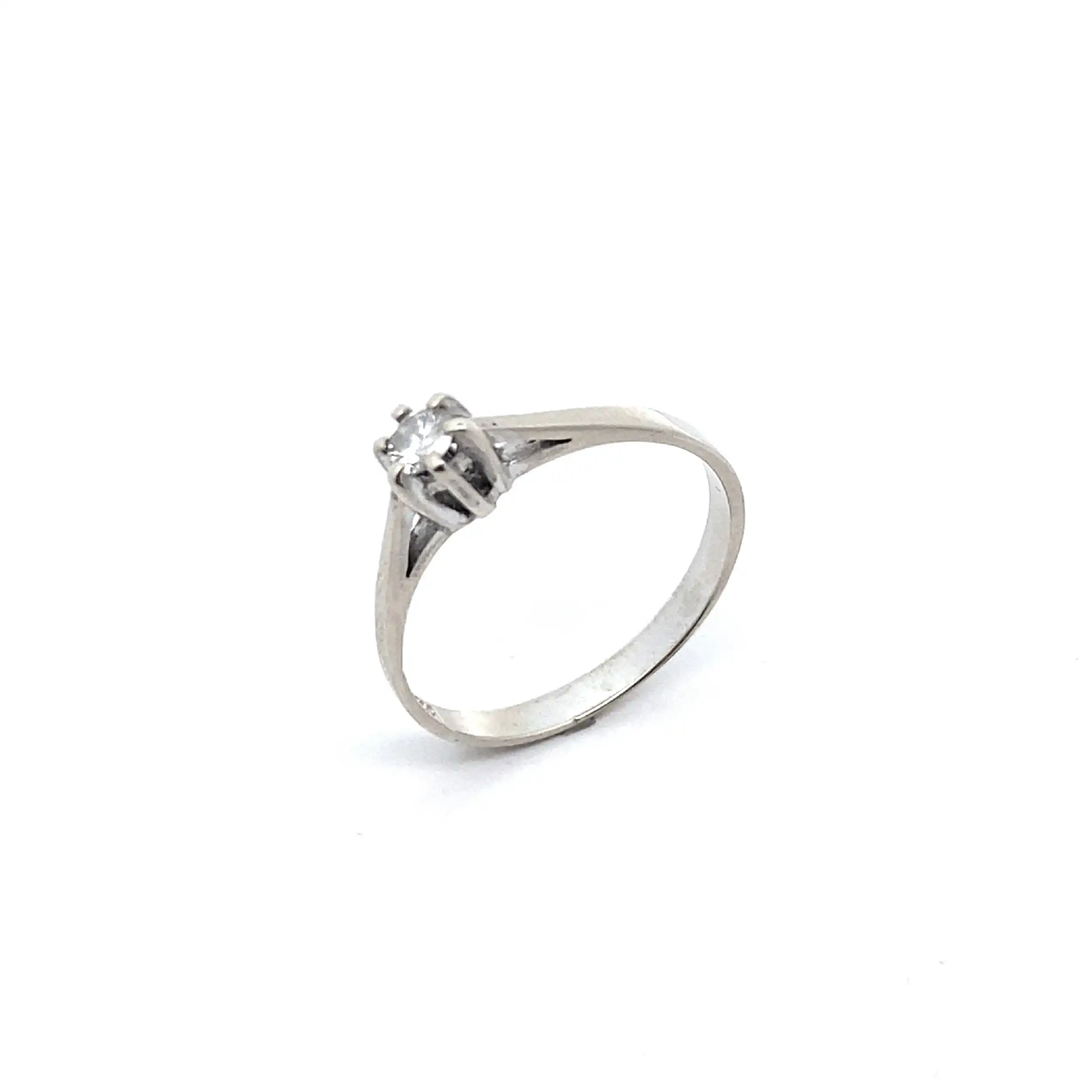 Ring Weißgold mit Brillant