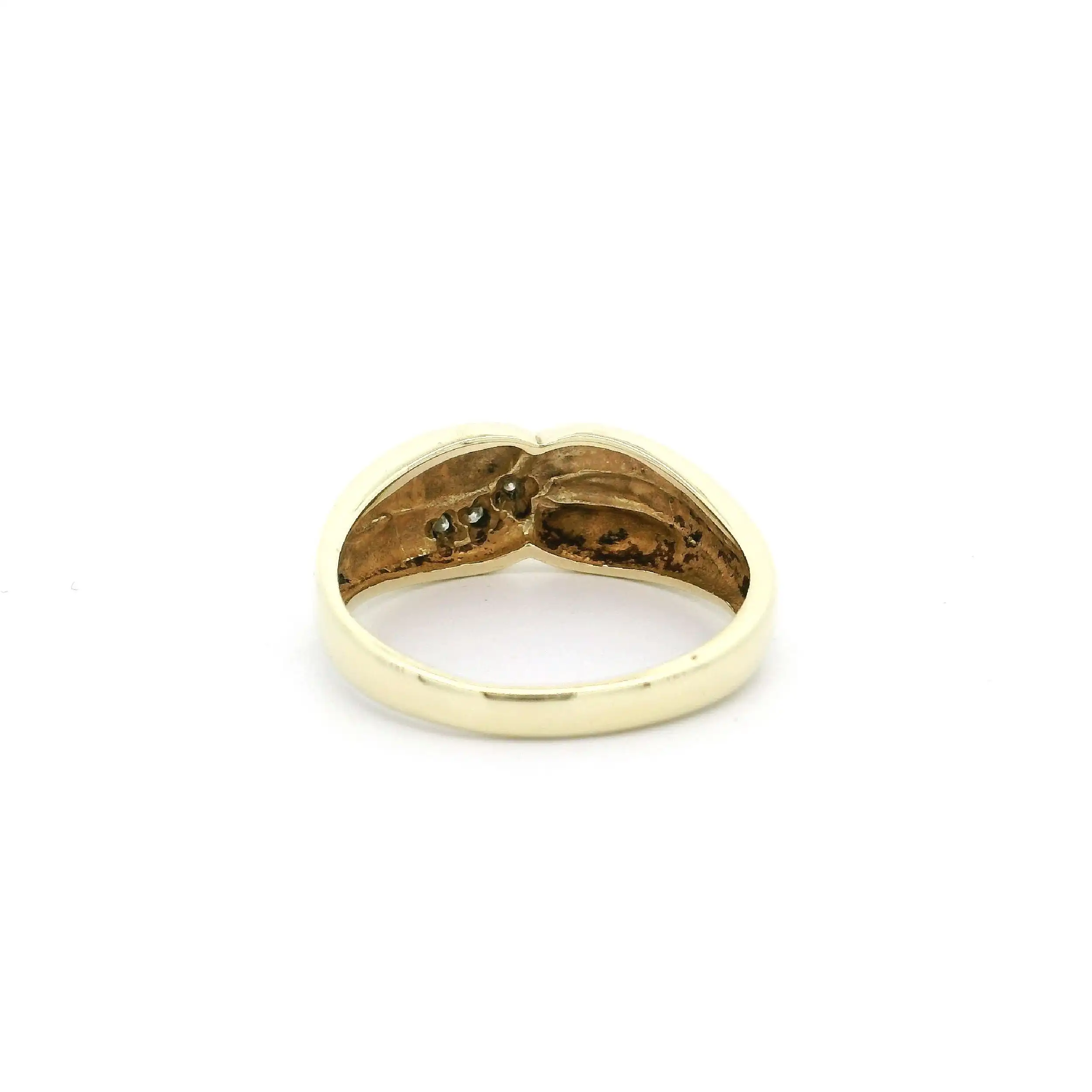 Ring Gelbgold mit Diamanten Ring Gelbgold mit Diamanten