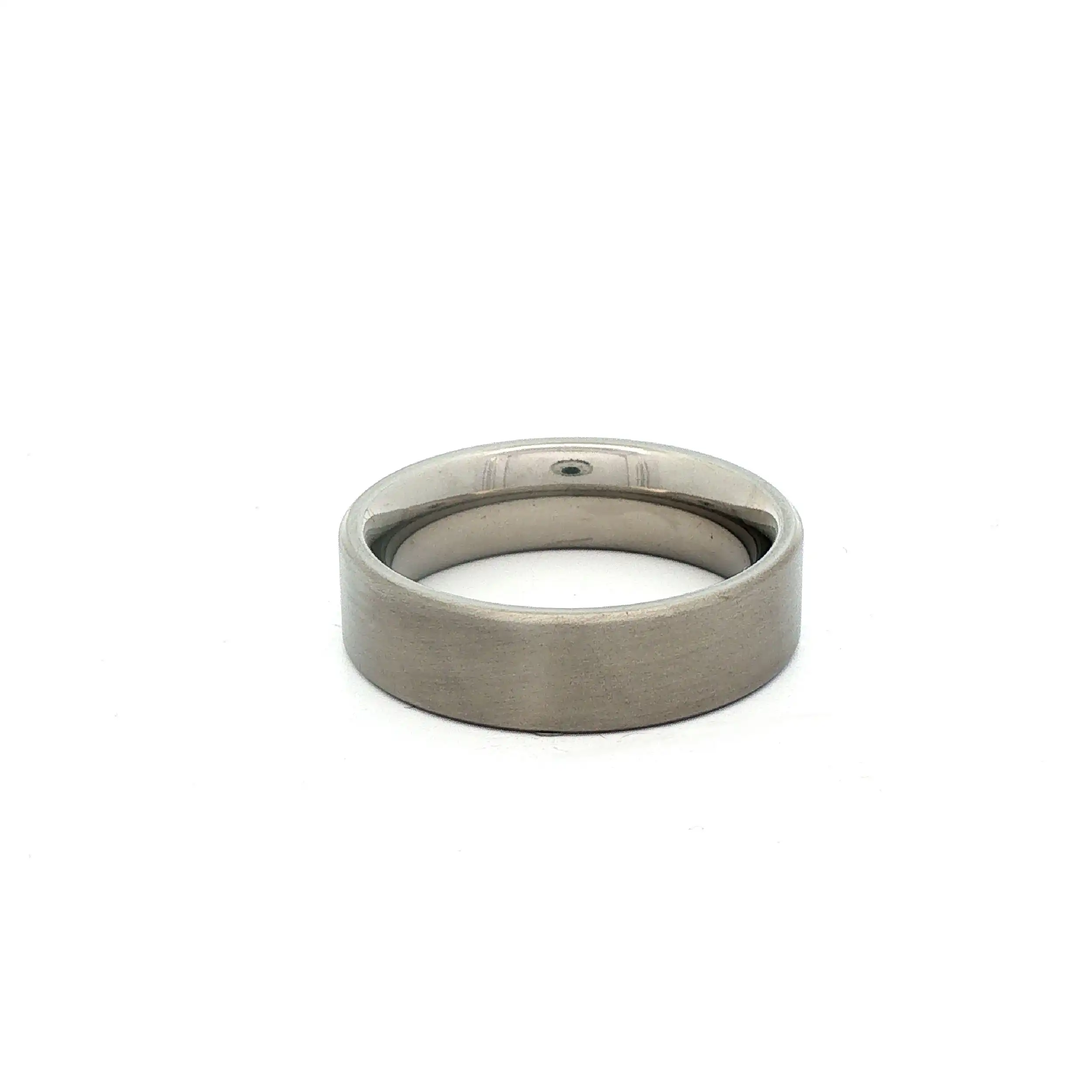 Ring Silber Boccia Titan mit Brillant Ring Silber Boccia Titan mit Brillant