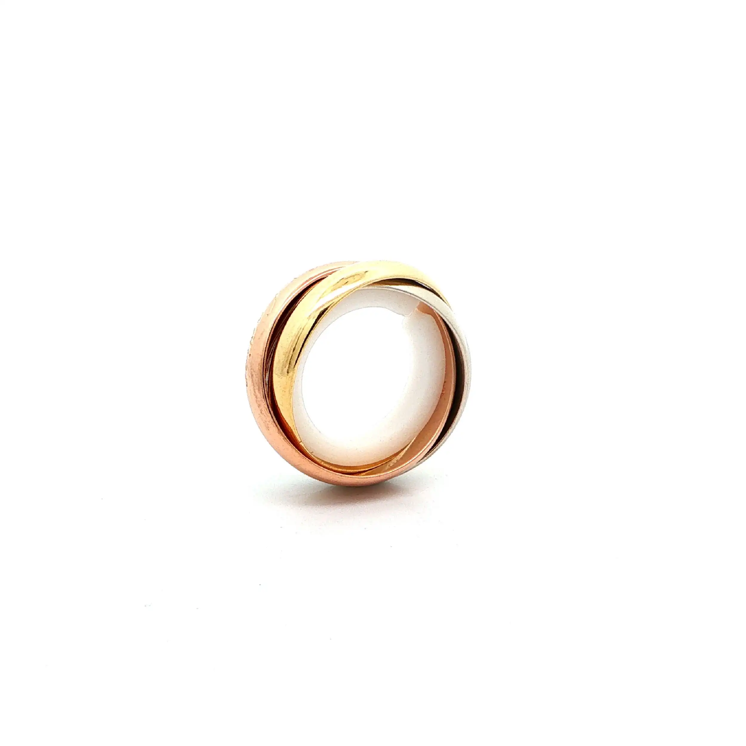 Ring Tricolor Cartier Trinity