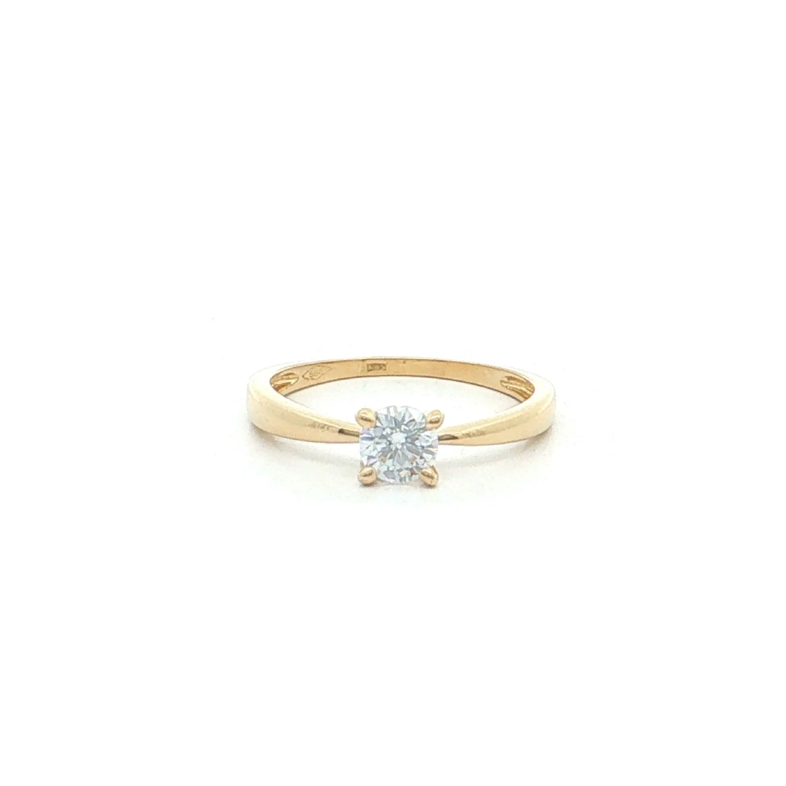Ring Gelbgold mit Zirkonia