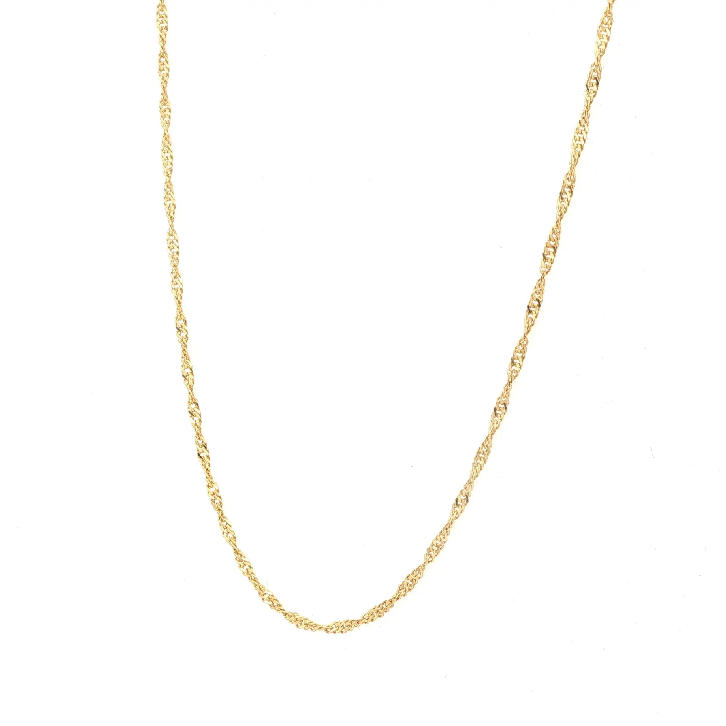 Kette Gelbgold gedreht Kette Gelbgold gedreht