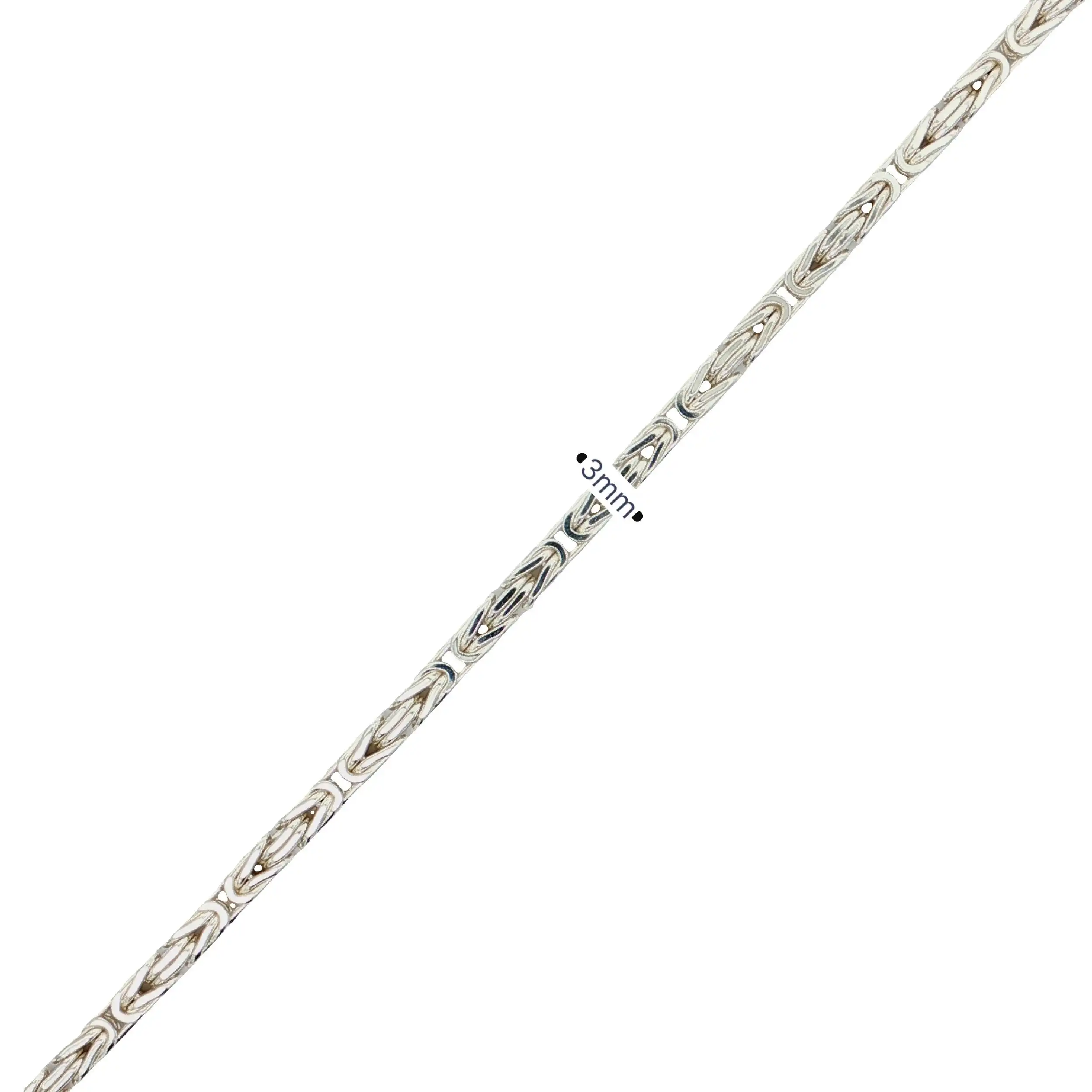Königsarmband Silber