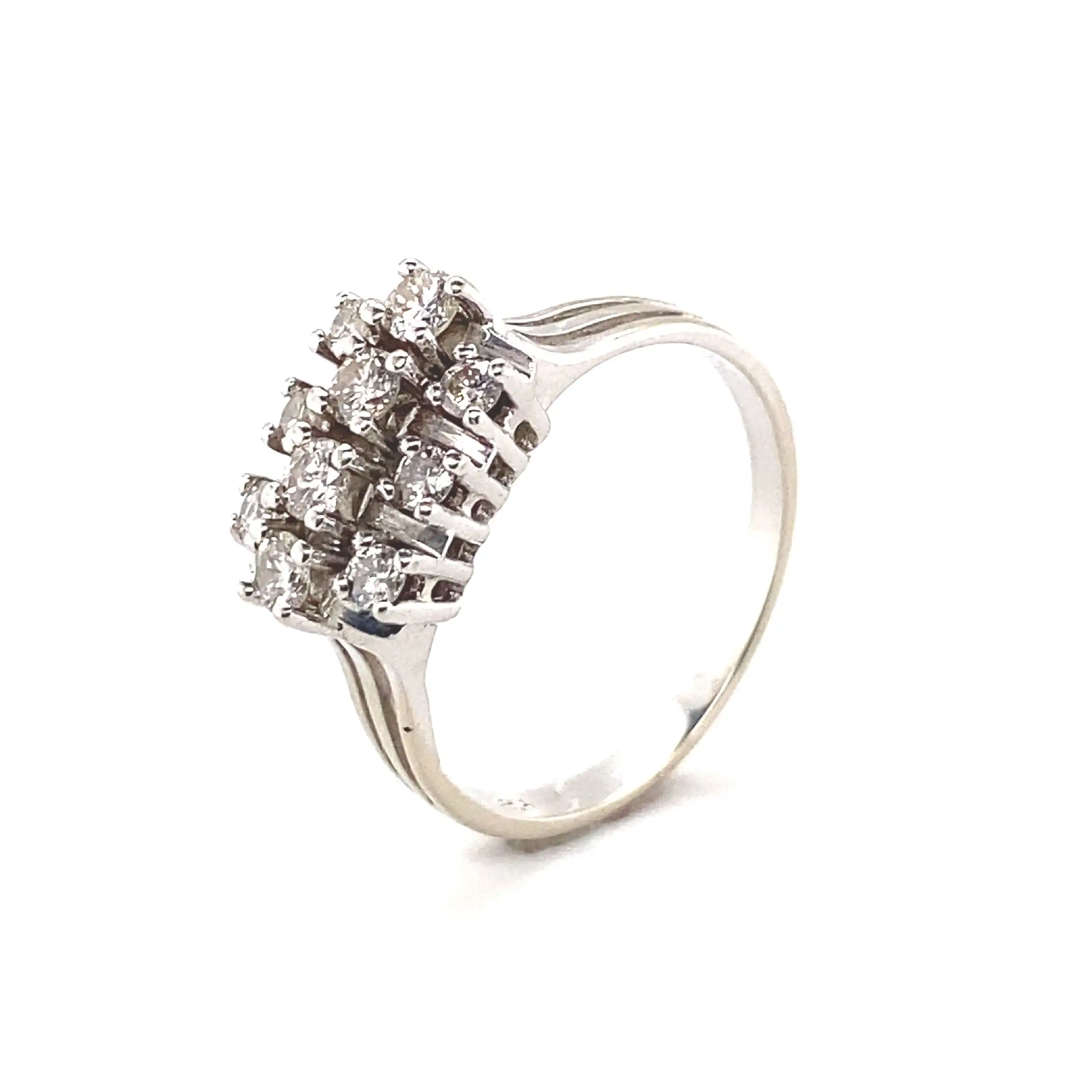 Ring Weißgold mit Brillanten