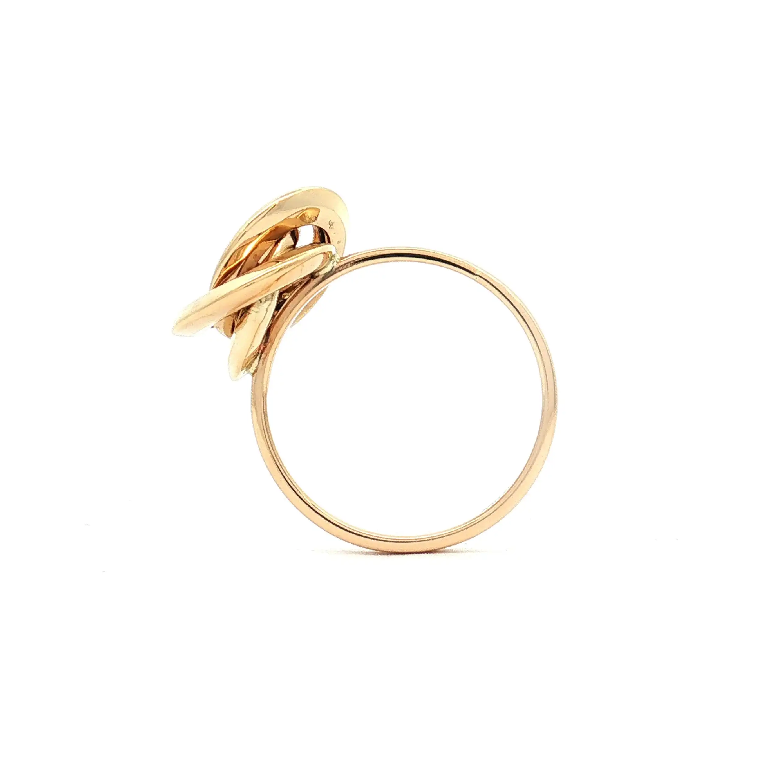 Ring Gelbgold Knoten Ring Gelbgold Knoten