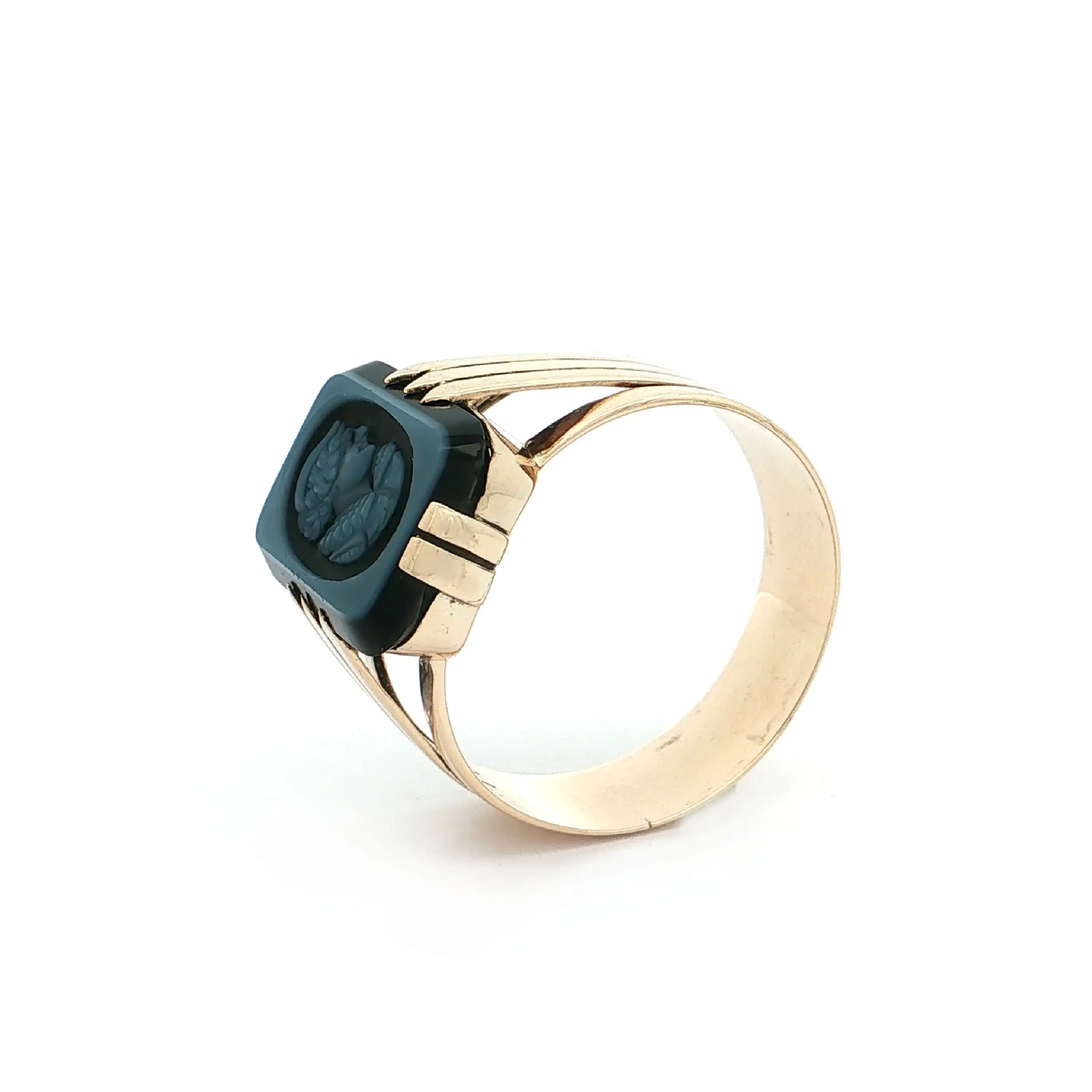 Ring Gelbgold mit Gemme Ring Gelbgold mit Gemme