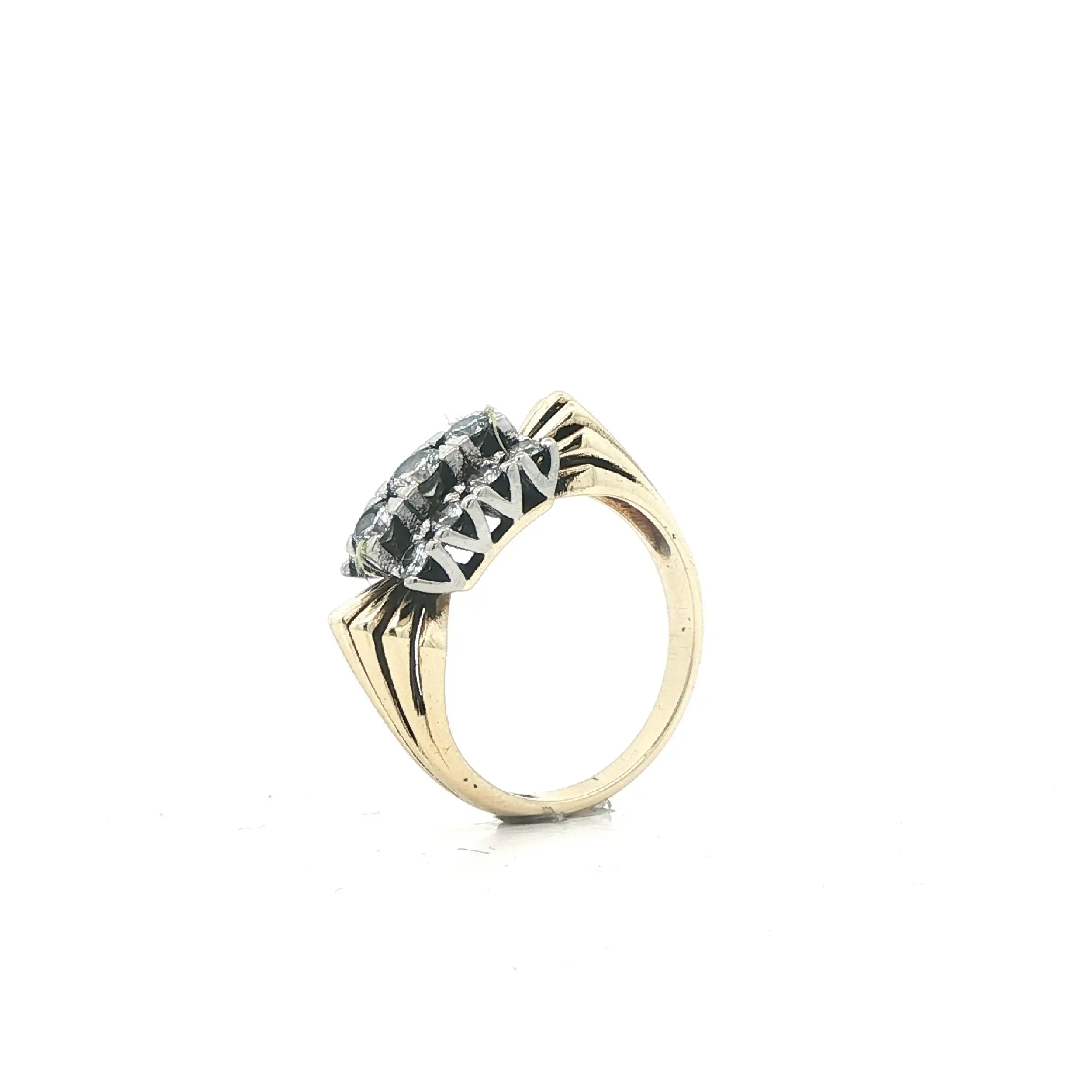Ring Bicolor mit Brillanten Ring Bicolor mit Brillanten