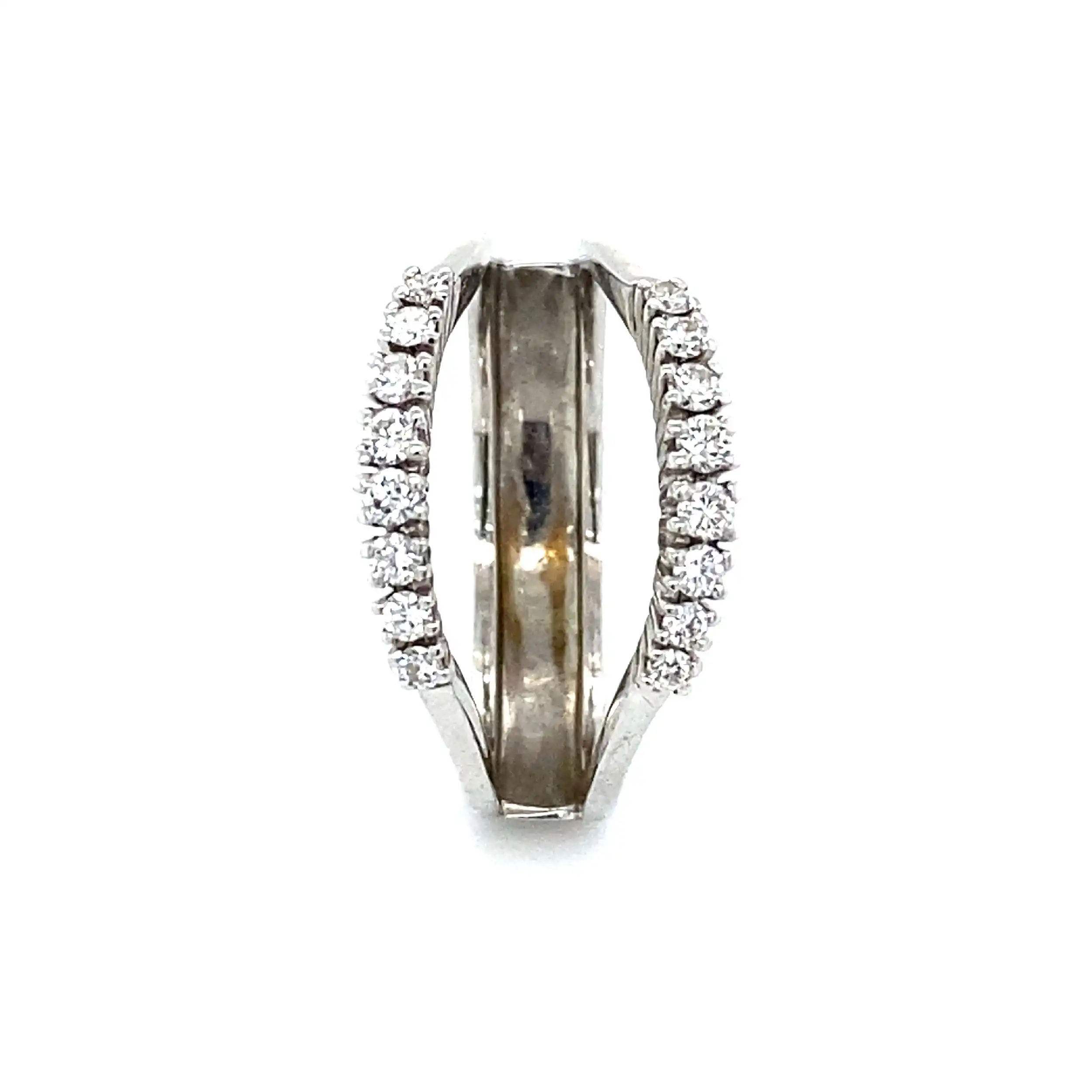 Ring Weißgold mit Brillanten Ring Weißgold mit Brillanten