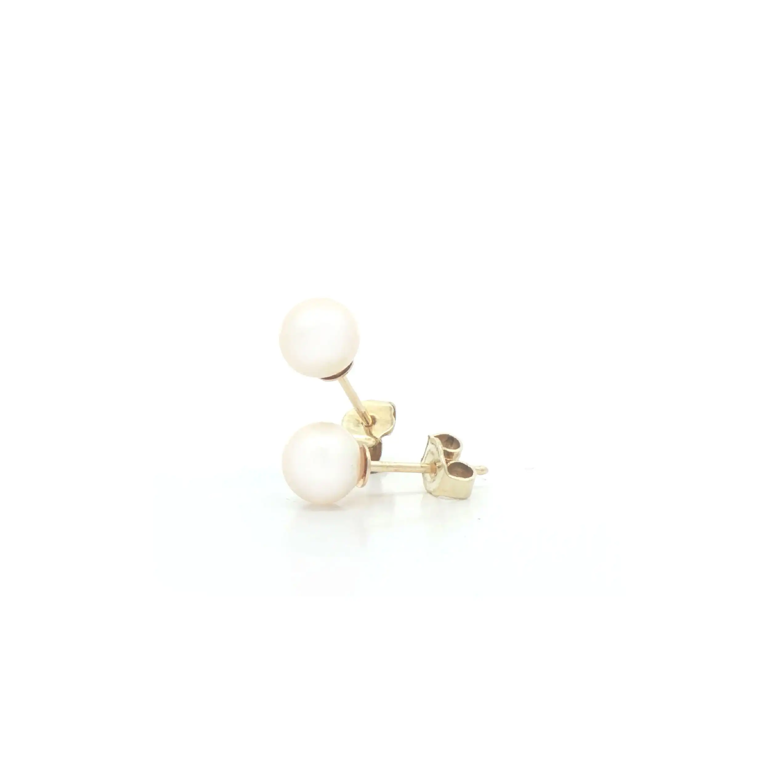 Ohrstecker Gelbgold mit Perle